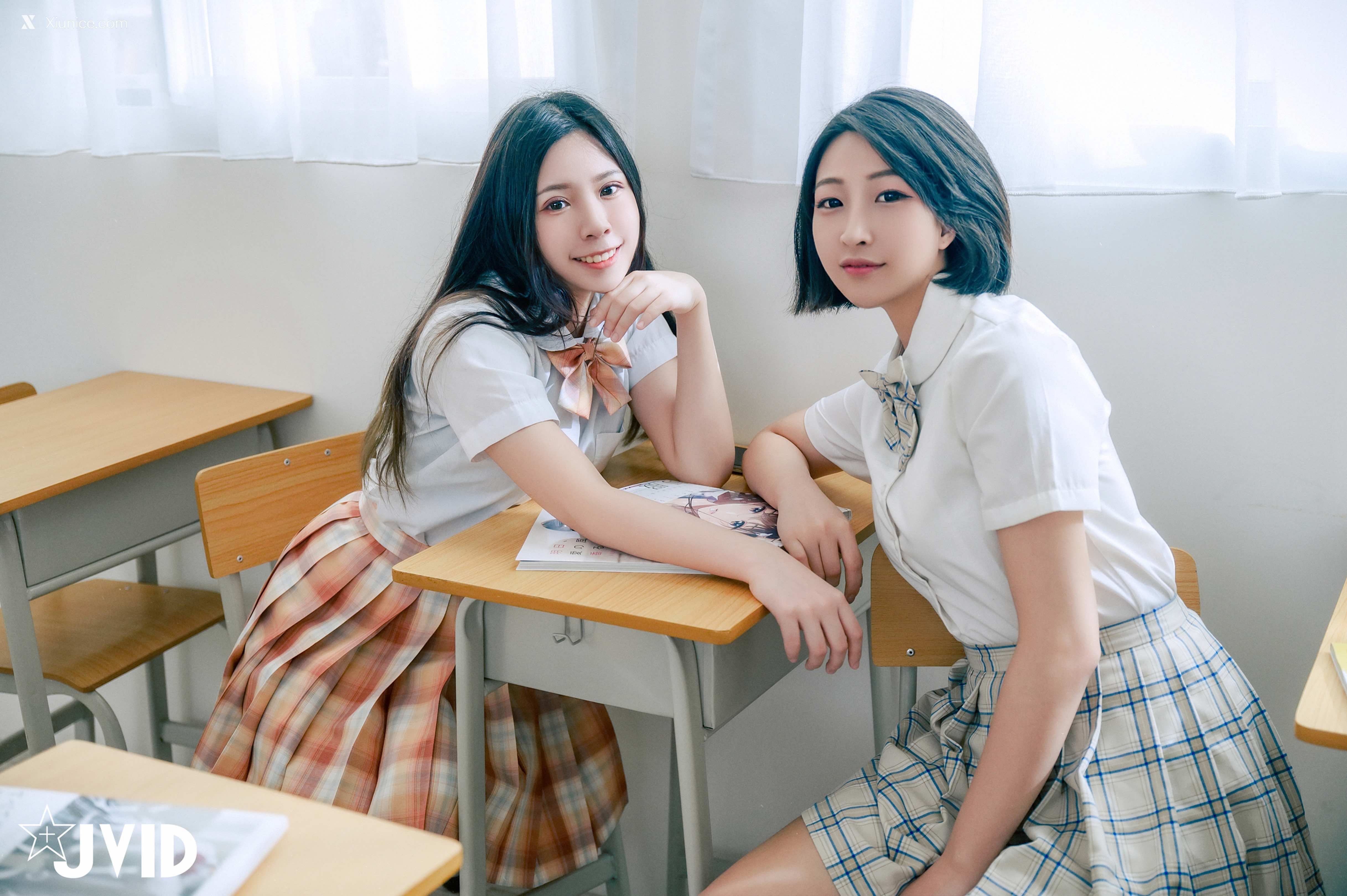 JVID – 茶理 & Cersei – 淫亂學校 禁忌之戀 第43张