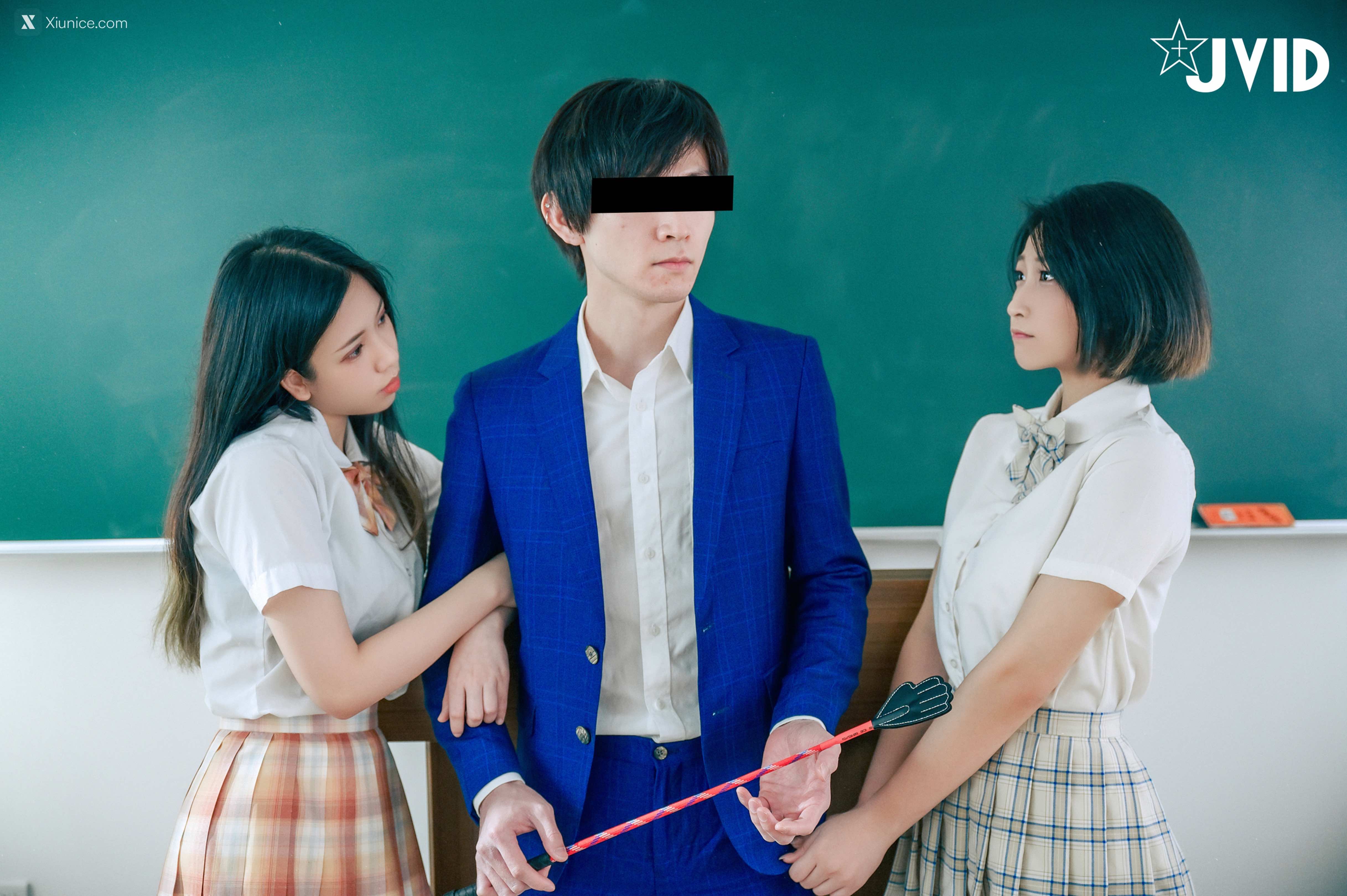 JVID – 茶理 & Cersei – 淫亂學校 禁忌之戀 第64张