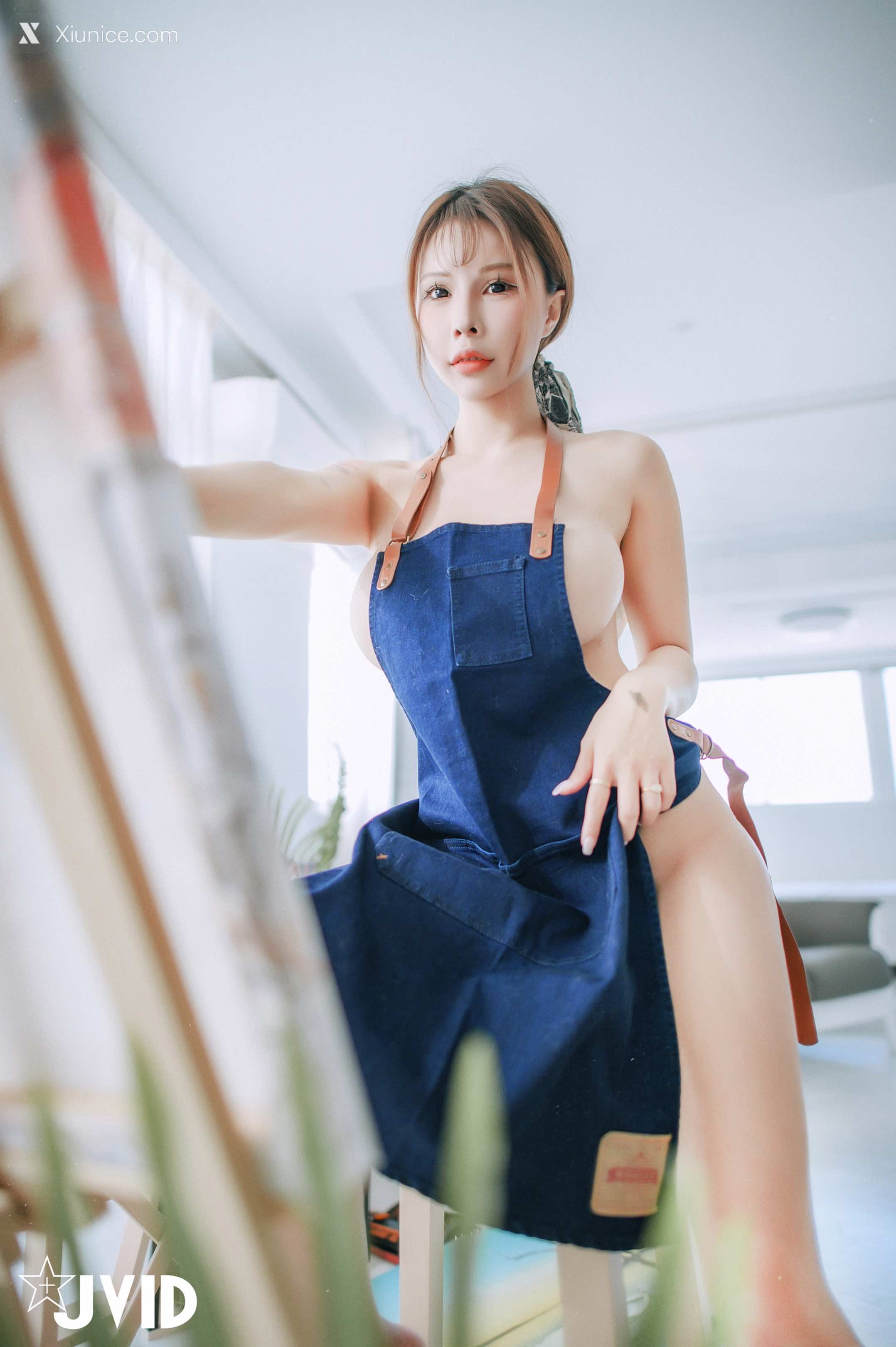 JVID – 艾妃 – 一手無法掌握「I級核彈」艾妃’ 禽色繪師の巨汝誘惑 第47张