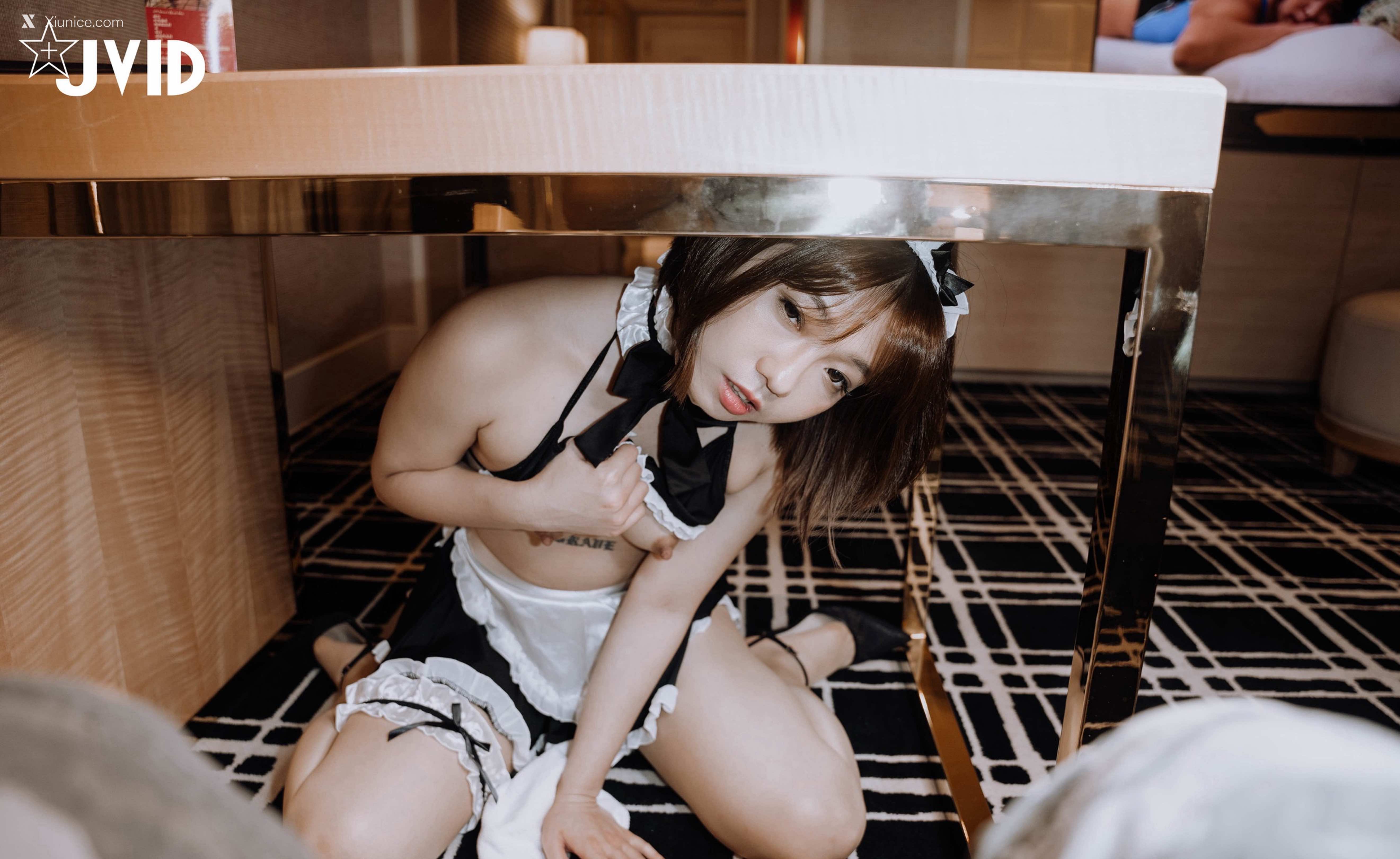 JVID – 雅捷 – 四點全開❤️性玩物美尻鐘點女僕淫穴爆表 第155张