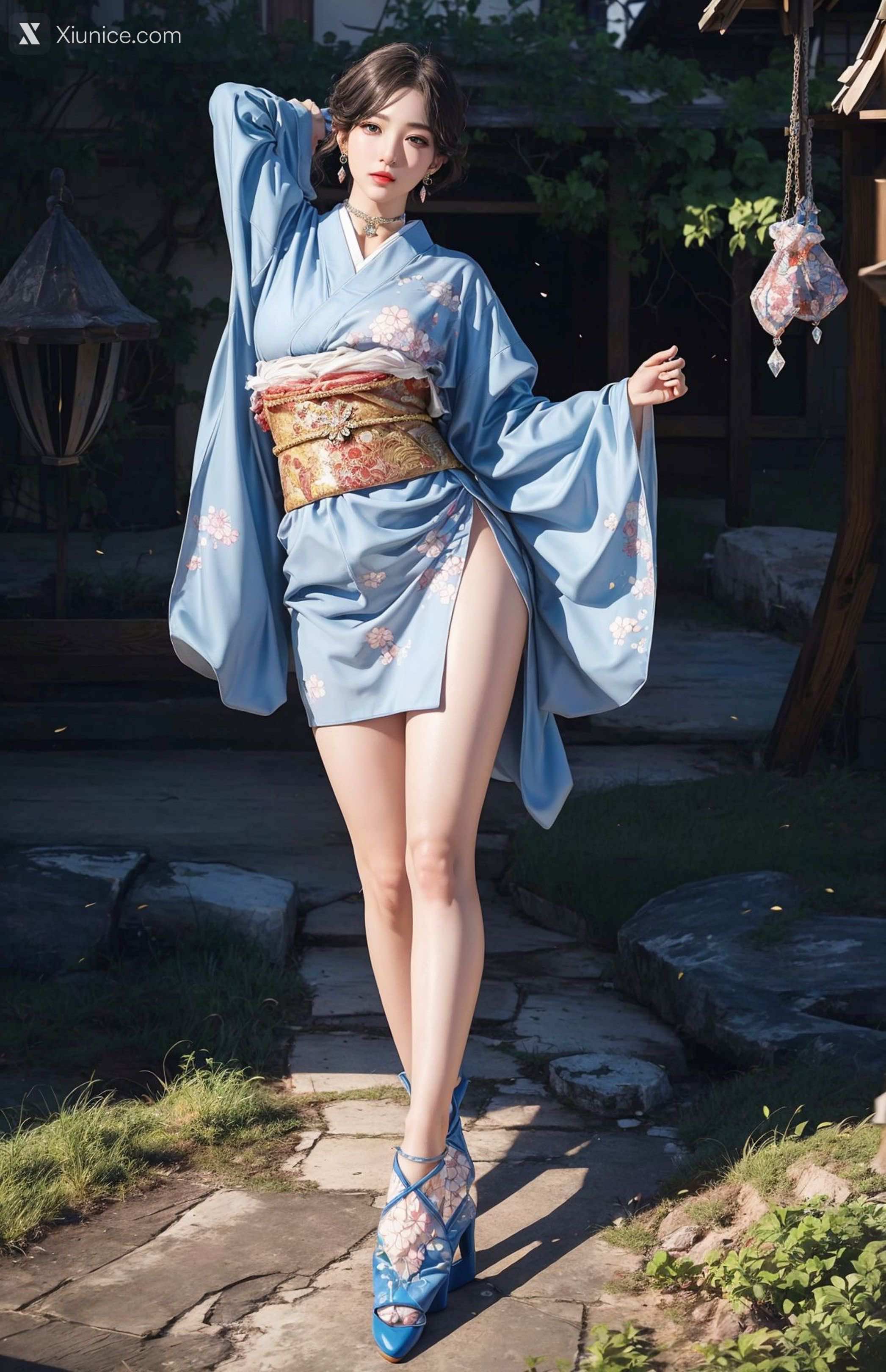 AI Girl – kaiysx作品 – kimono 第6张
