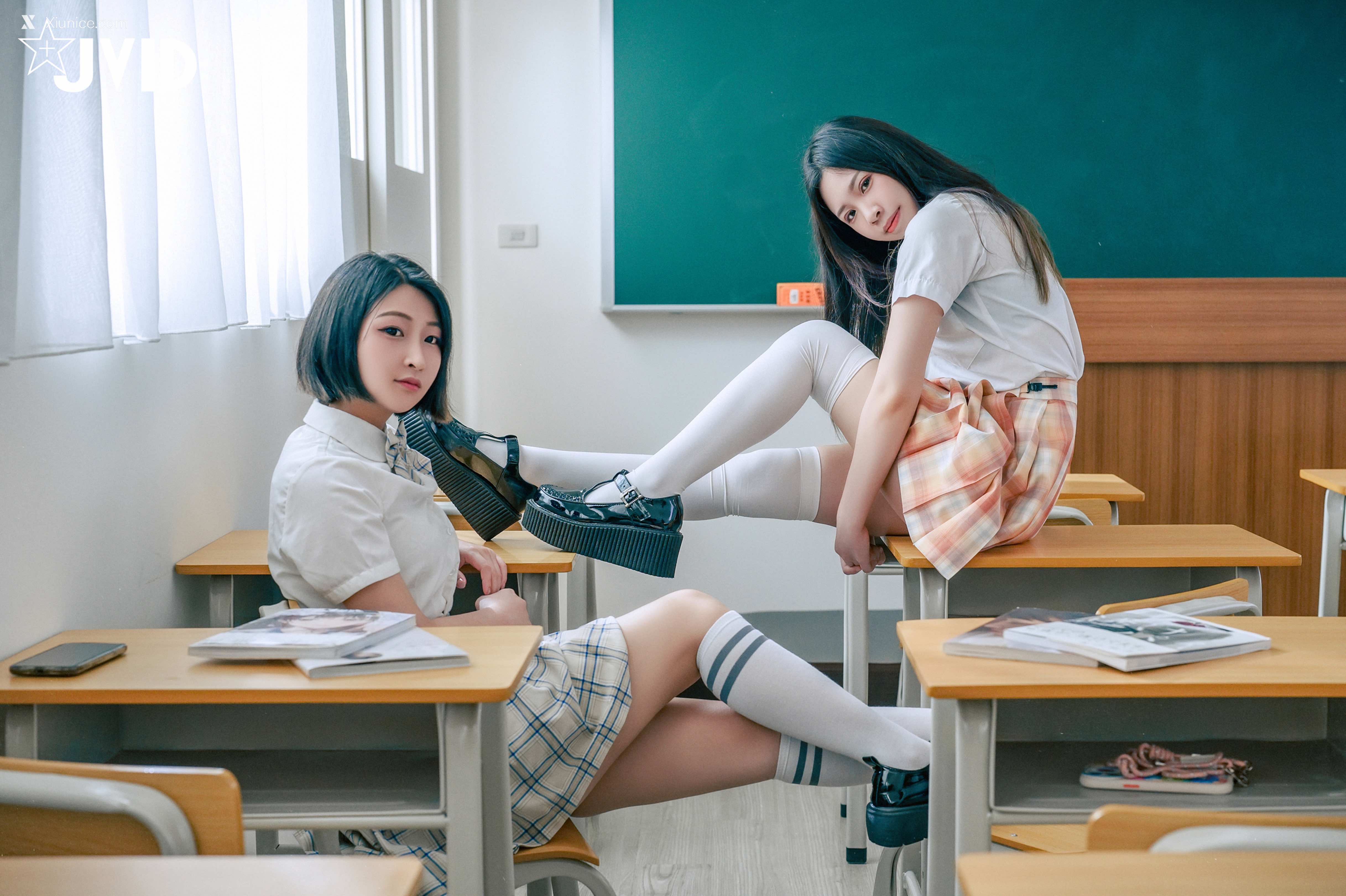 JVID – 茶理 & Cersei – 淫亂學校 禁忌之戀 第79张