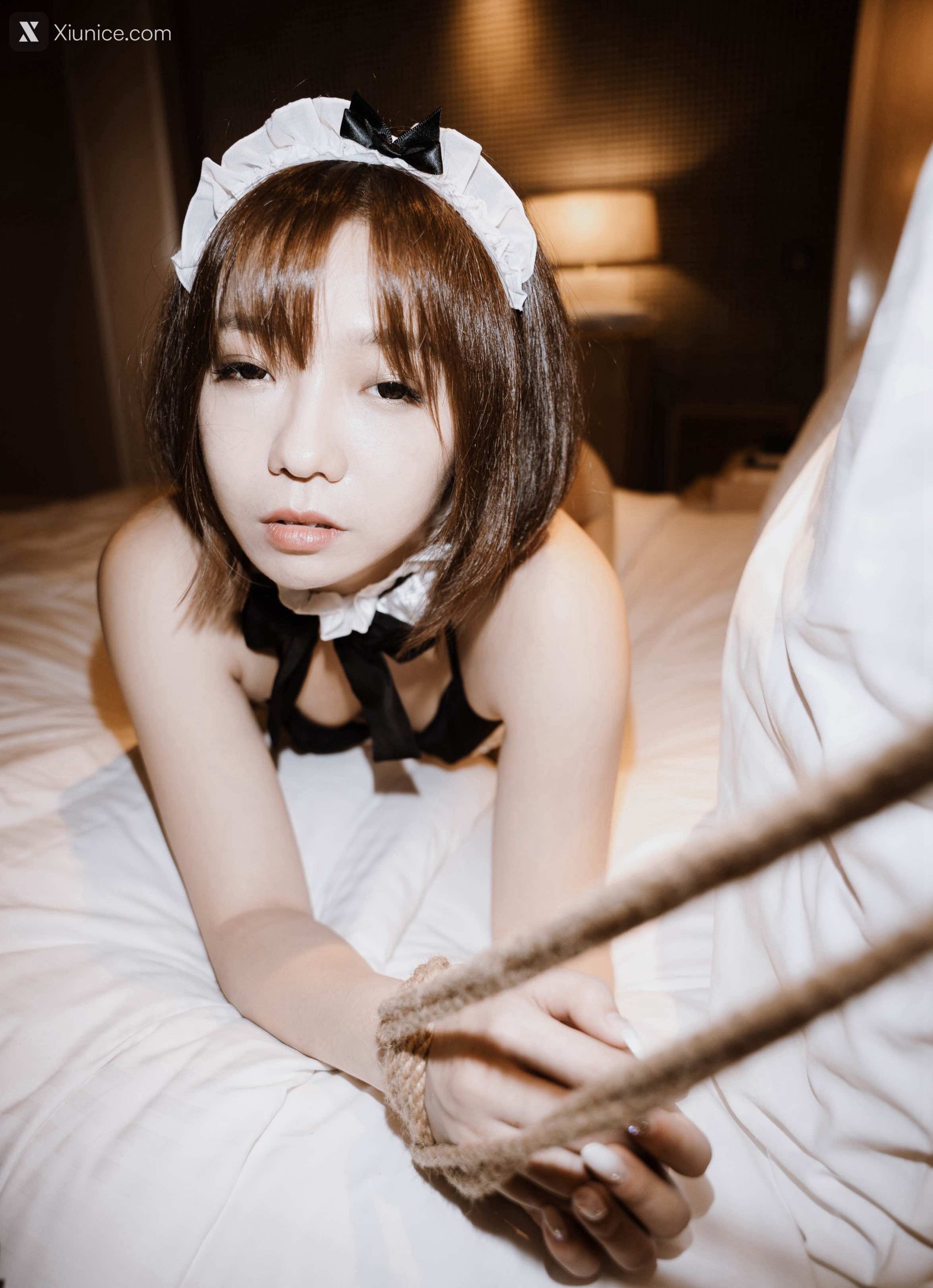 JVID – 雅捷 – 四點全開❤️性玩物美尻鐘點女僕淫穴爆表 第84张