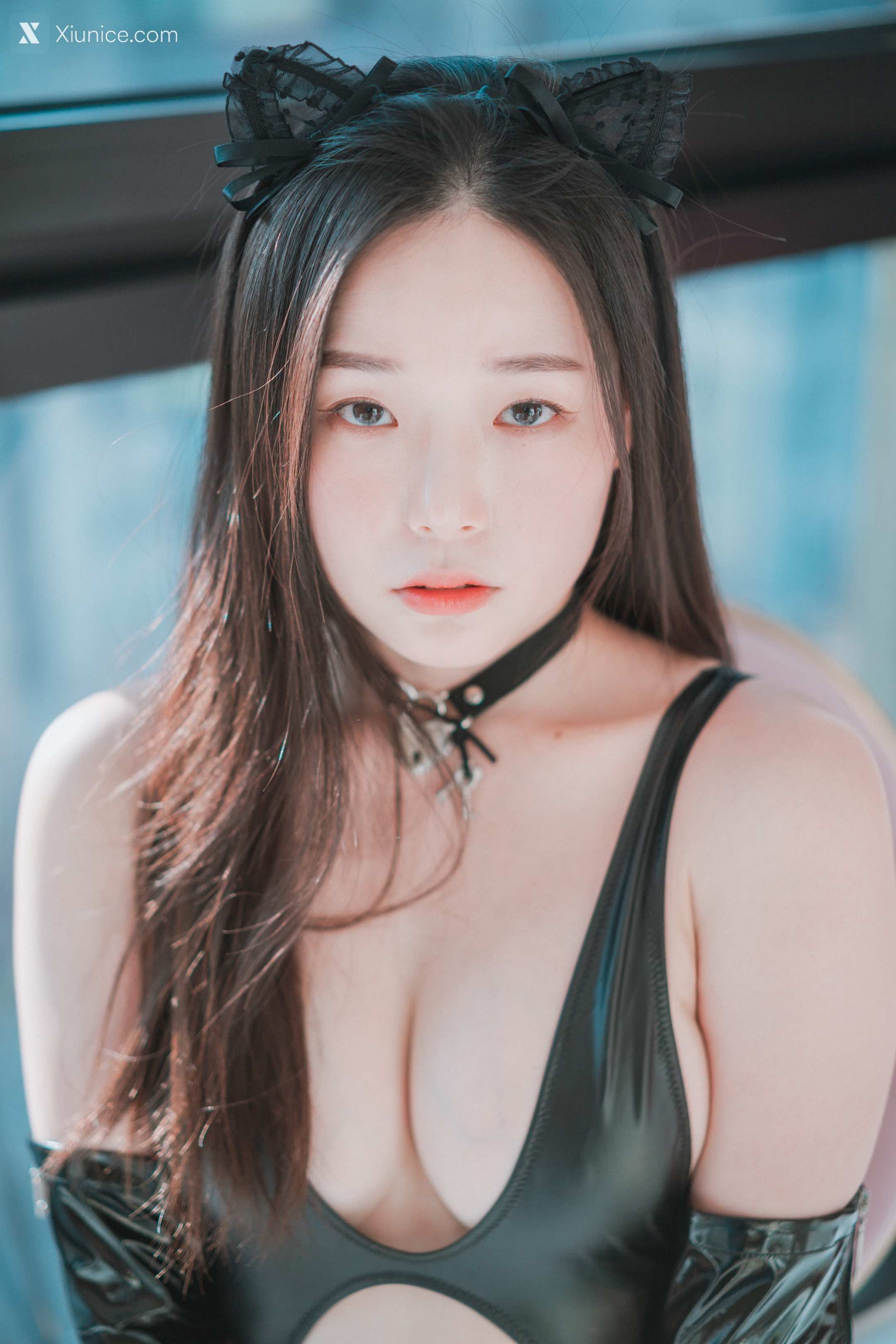 DJAWA Photo – Pia (피아) – Black Cat & Gold Python 第43张