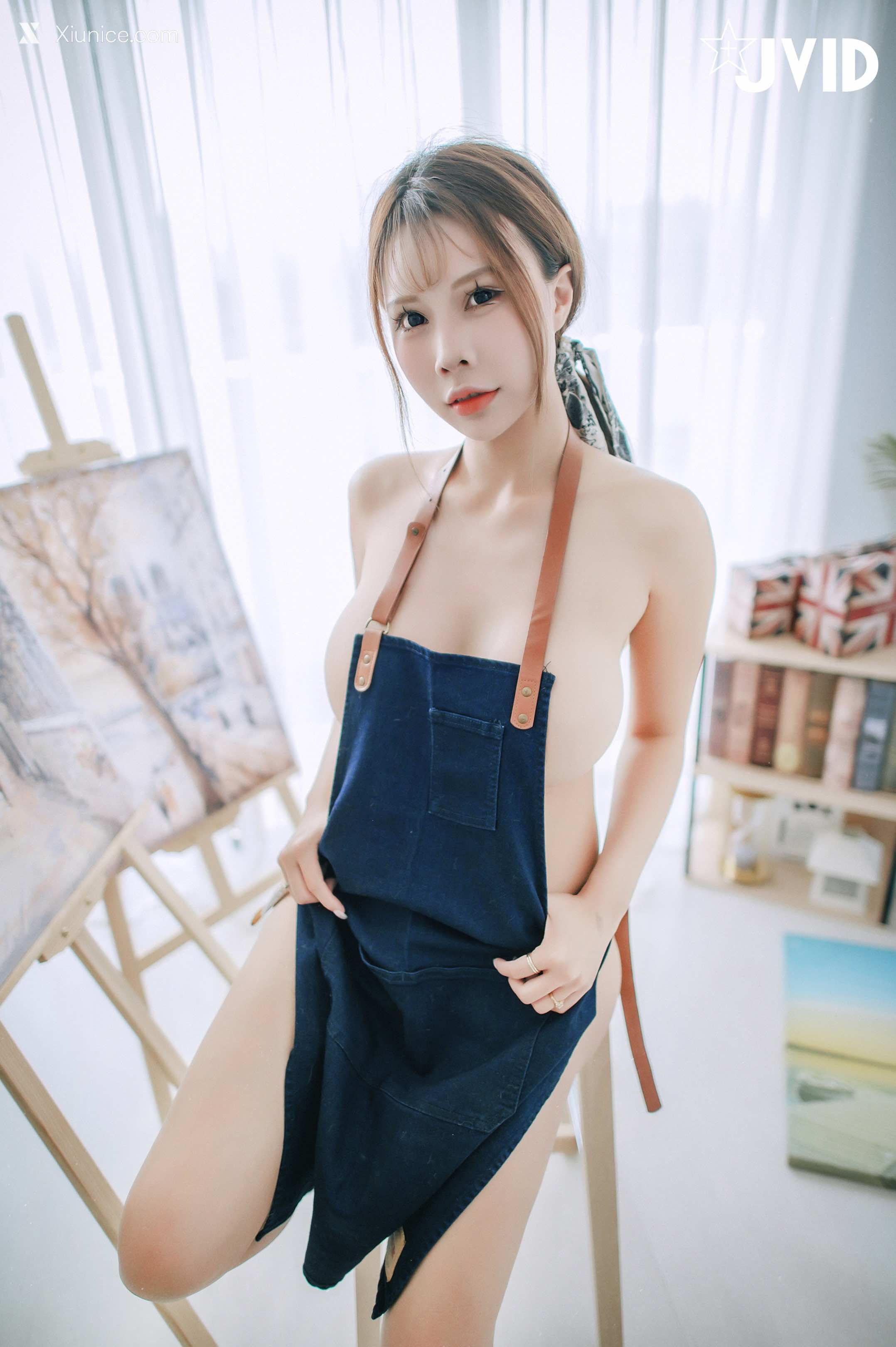 JVID – 艾妃 – 一手無法掌握「I級核彈」艾妃’ 禽色繪師の巨汝誘惑 第134张