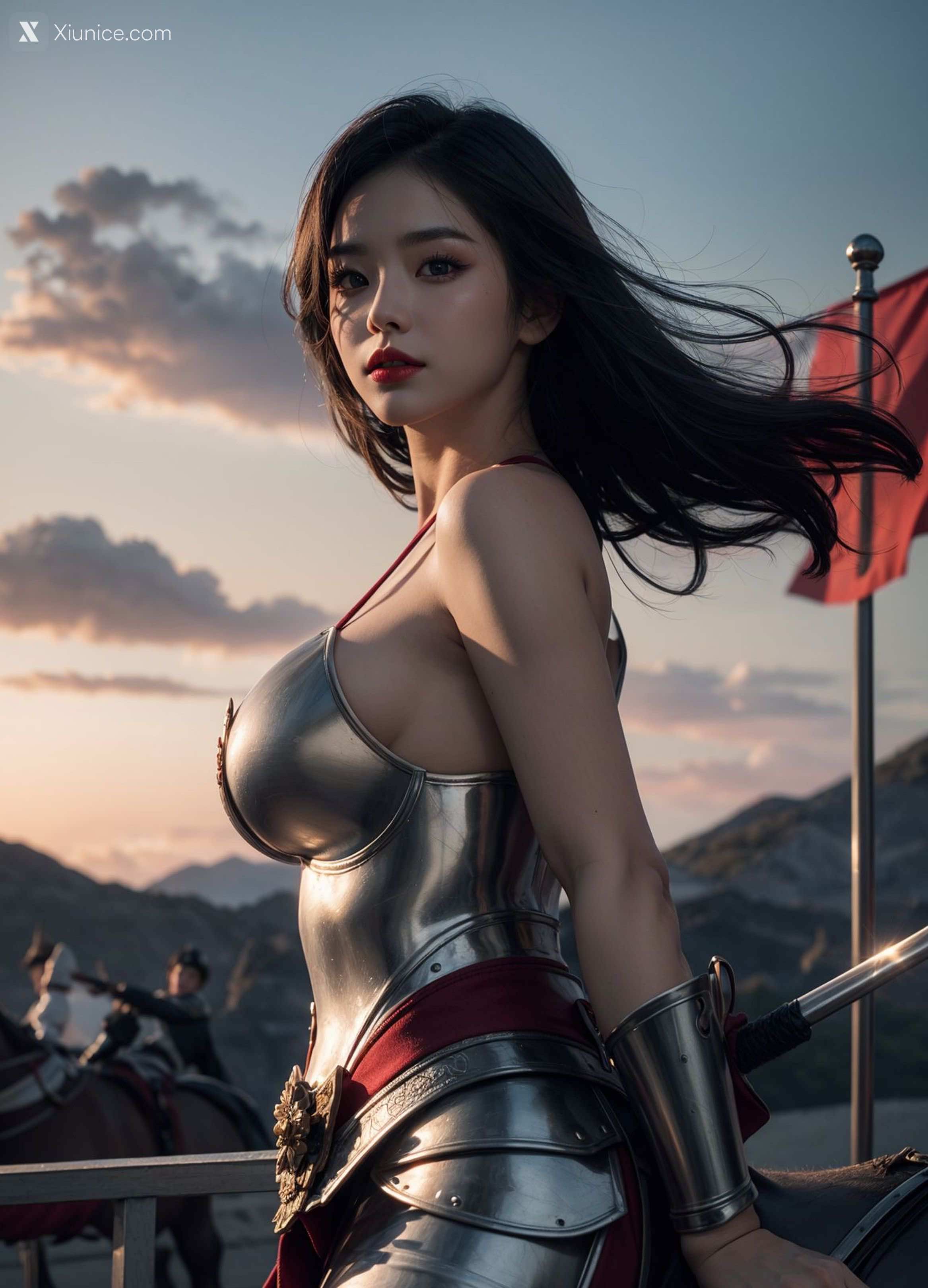 AI Girl – kaiysx作品 – Sexy female general 第13张
