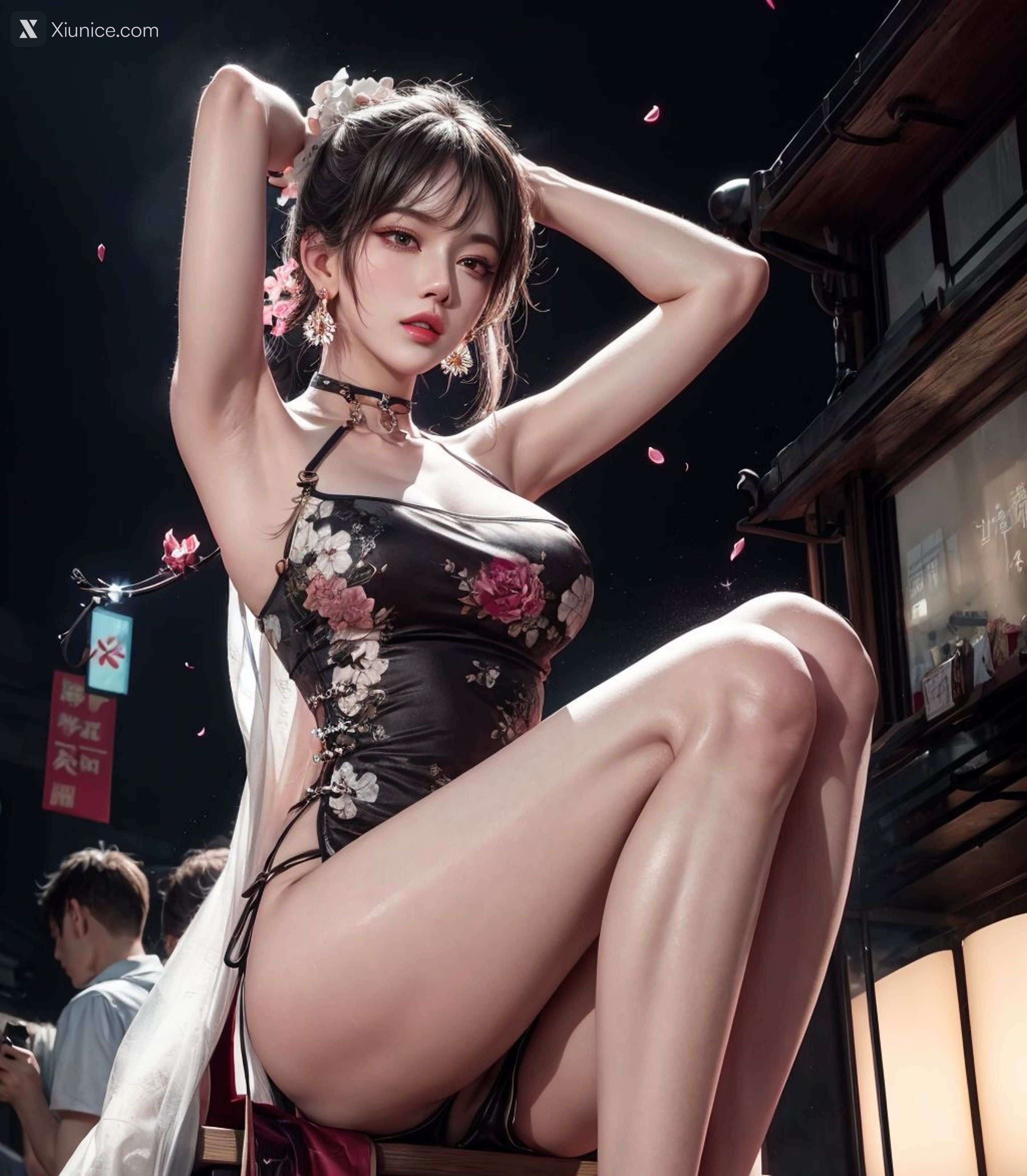 AI Girl – kaiysx作品 – cheongsam 第3张