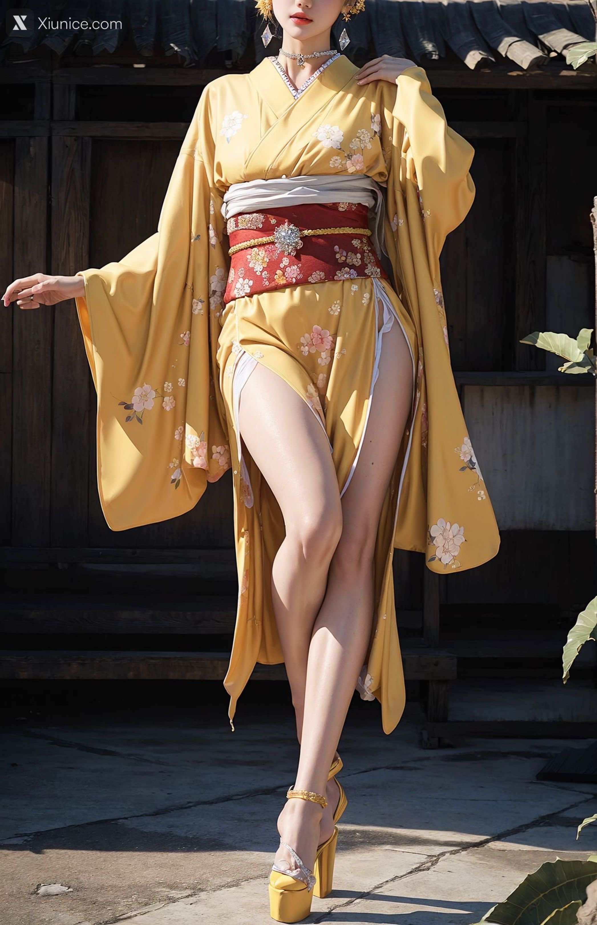 AI Girl – kaiysx作品 – kimono 第4张