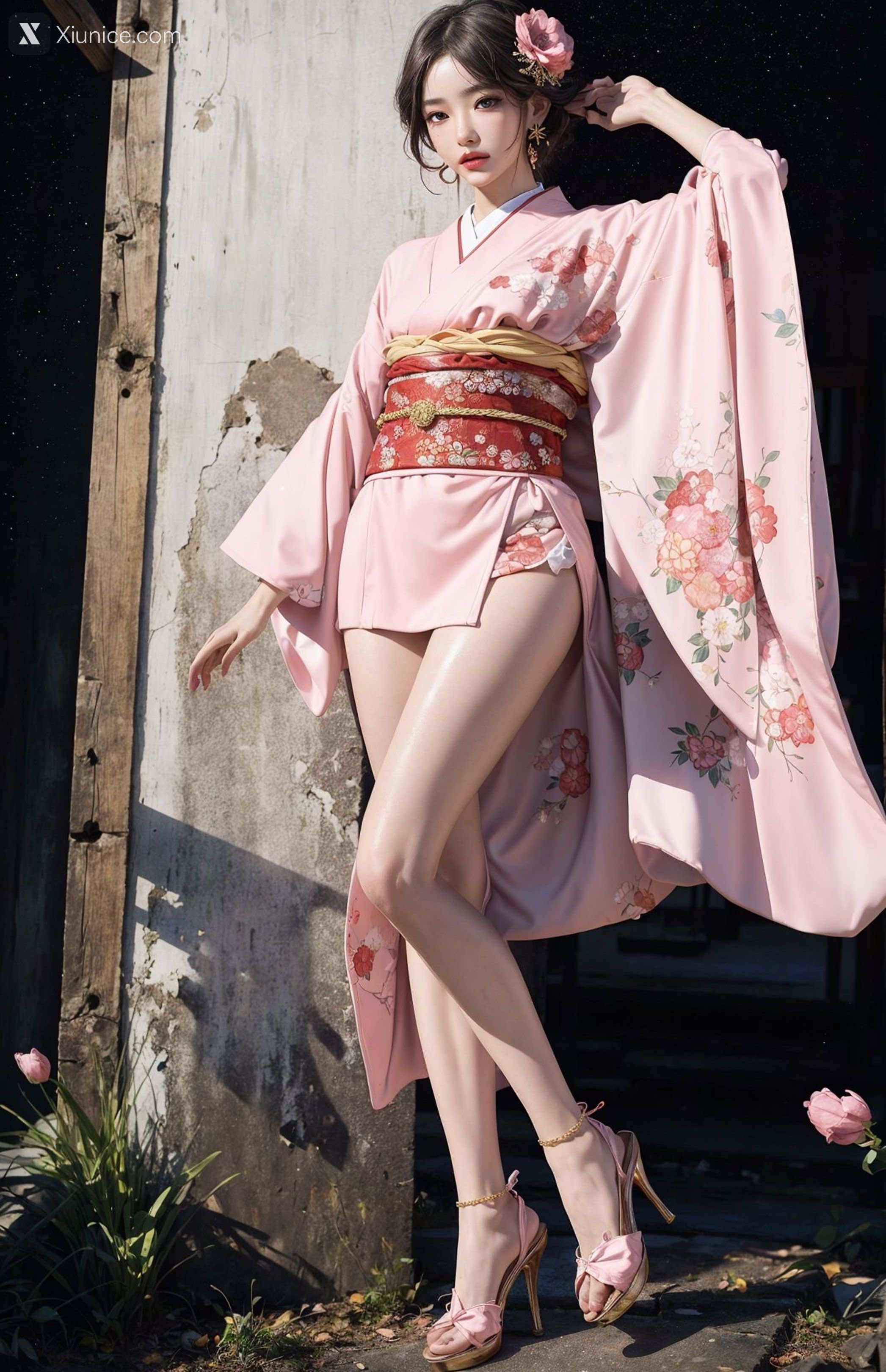 AI Girl – kaiysx作品 – kimono 第33张