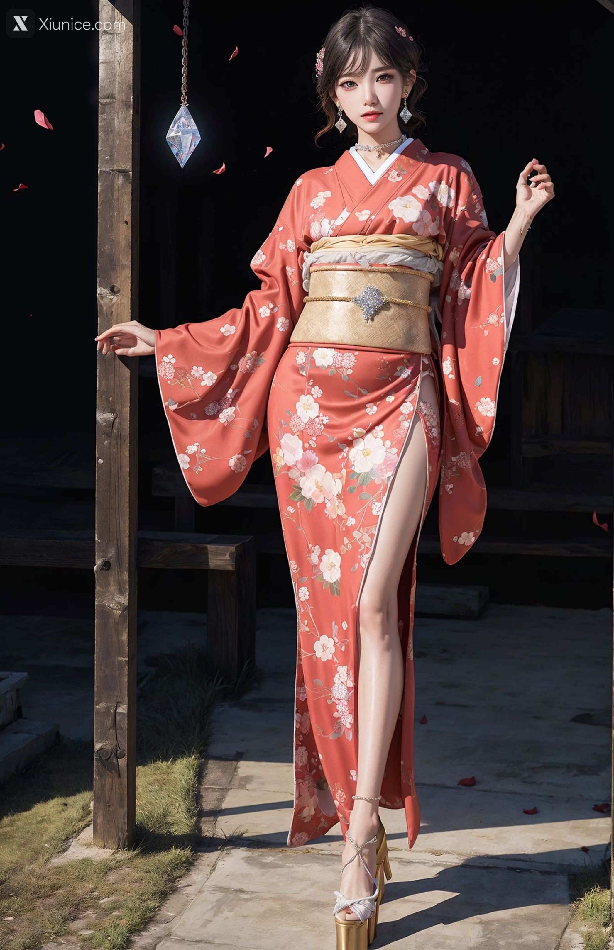 AI Girl – kaiysx作品 – kimono 第21张