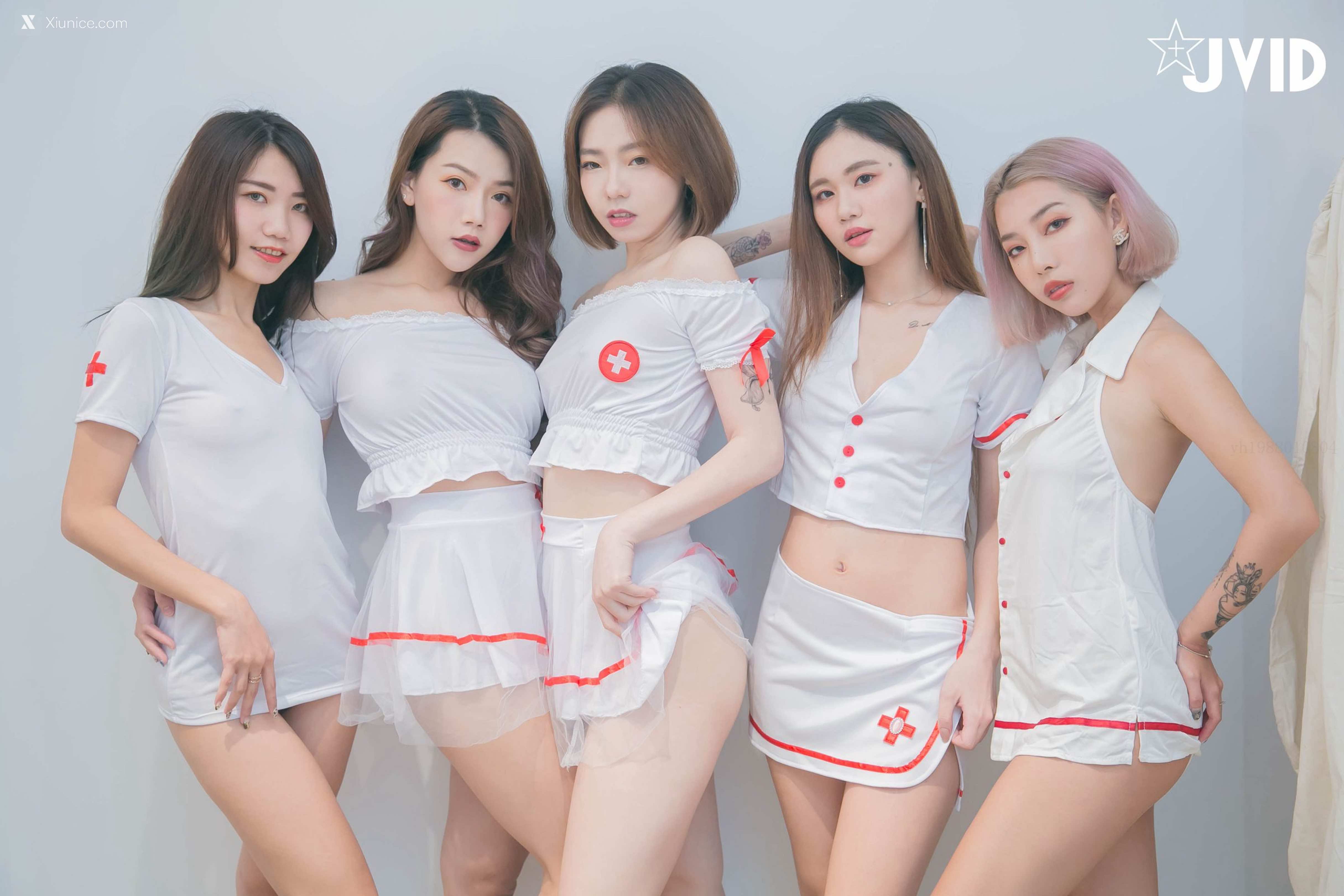 JVID – 罗颖 & 伊芙蝶 & 雅婕 & 黎星若 & 昆娜 – 夜勤病院集中性爱诊疗室 第54张