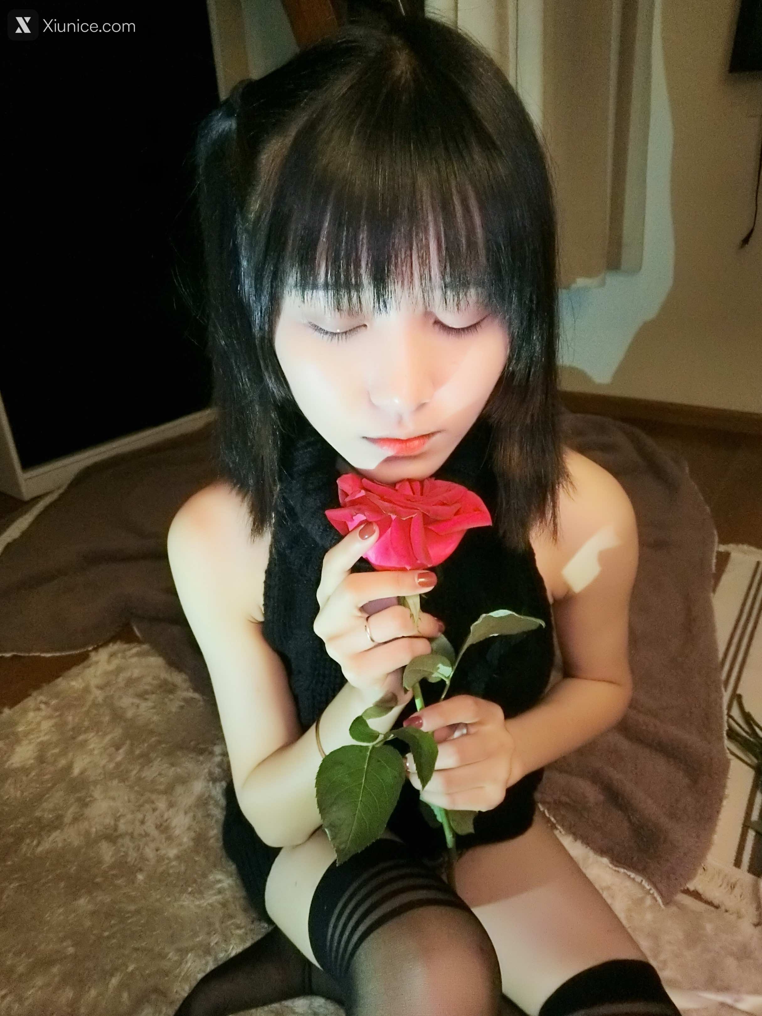 布丁大法 (Pudding Dafa) VIP图包之毛衣黑丝无修正原版 第22张