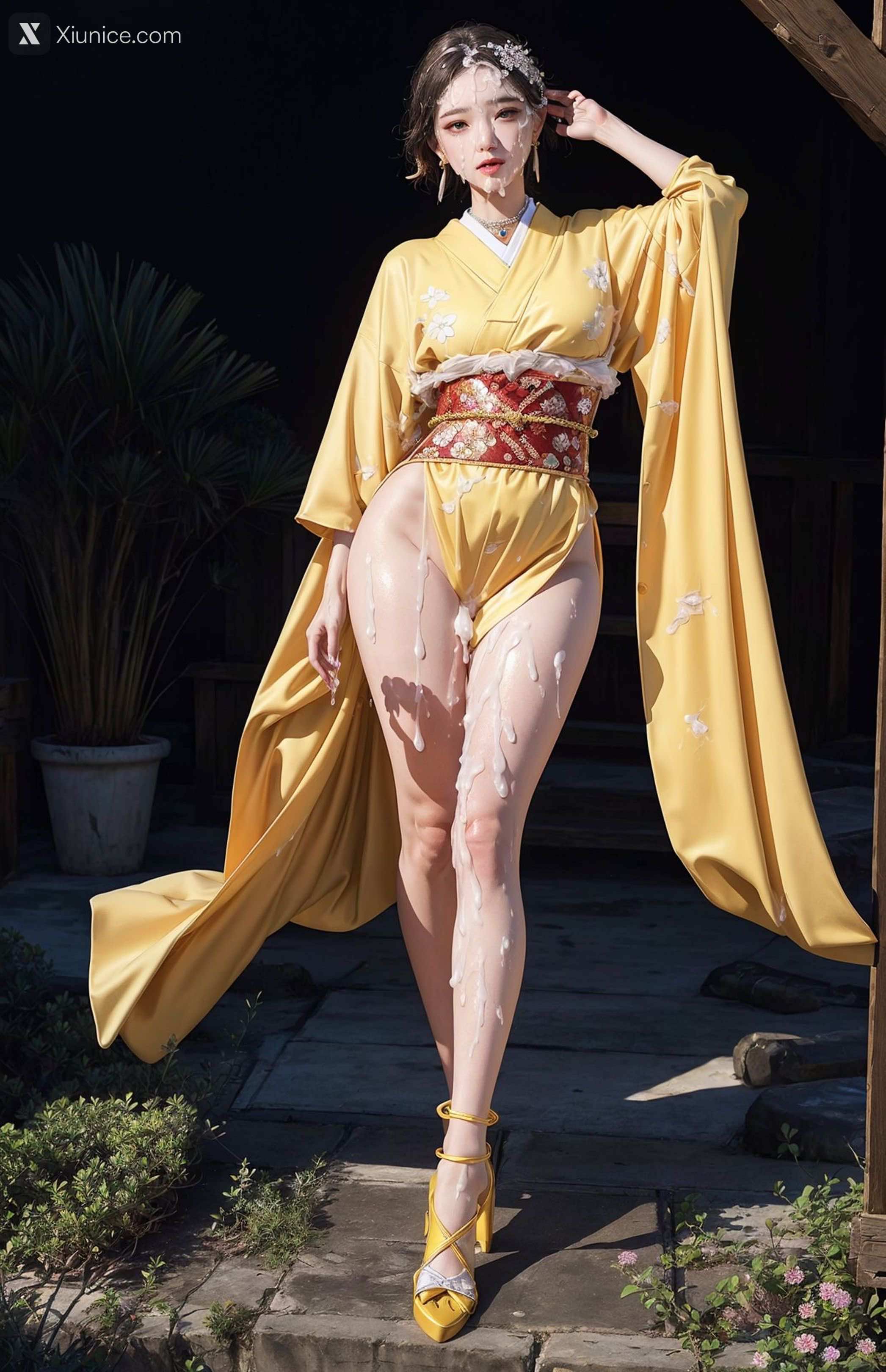 AI Girl – kaiysx作品 – kimono 第59张
