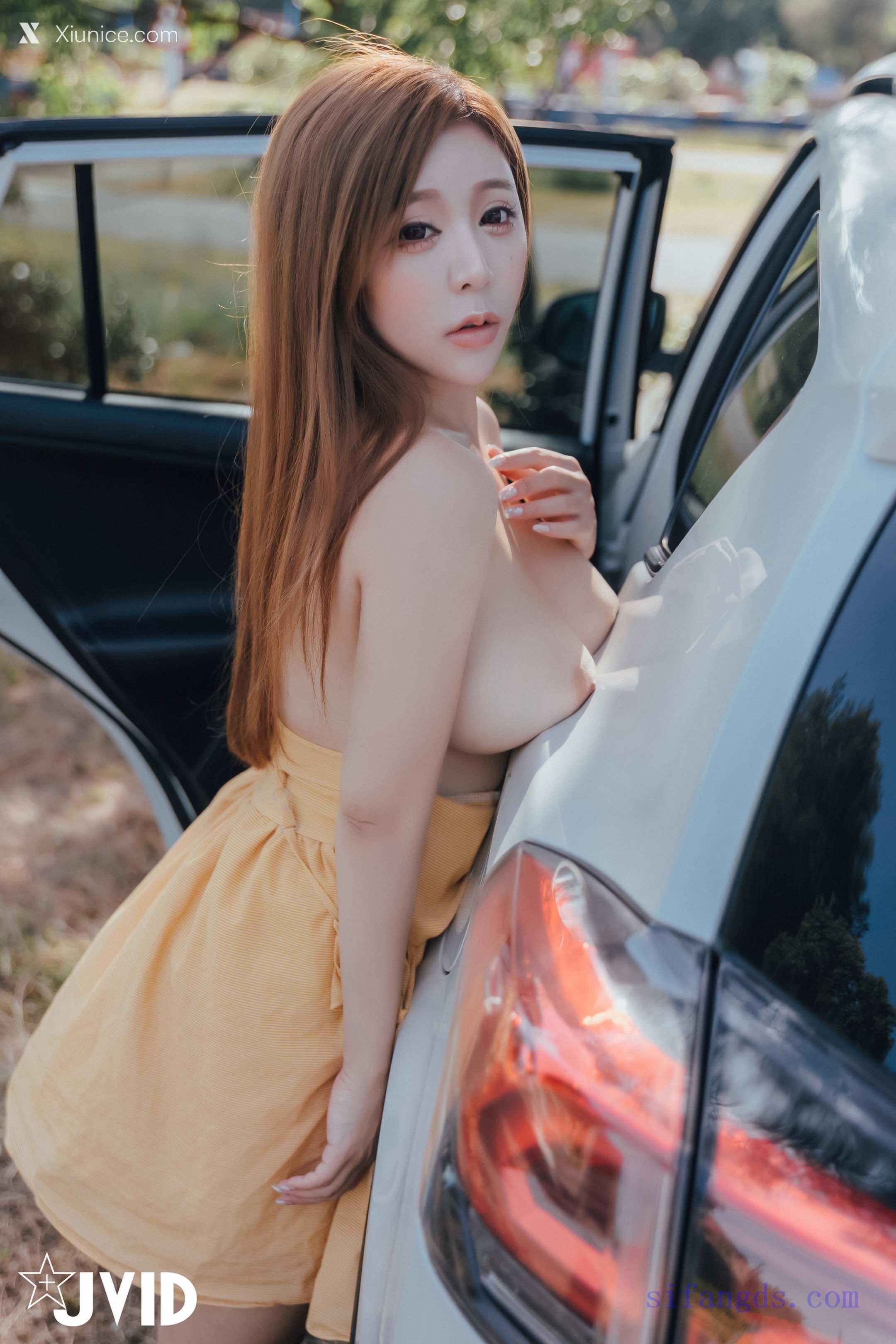 JVID – 本壘奈 – 我與本壘奈在車內劇烈搖晃體驗極致快感!!!!! 第51张