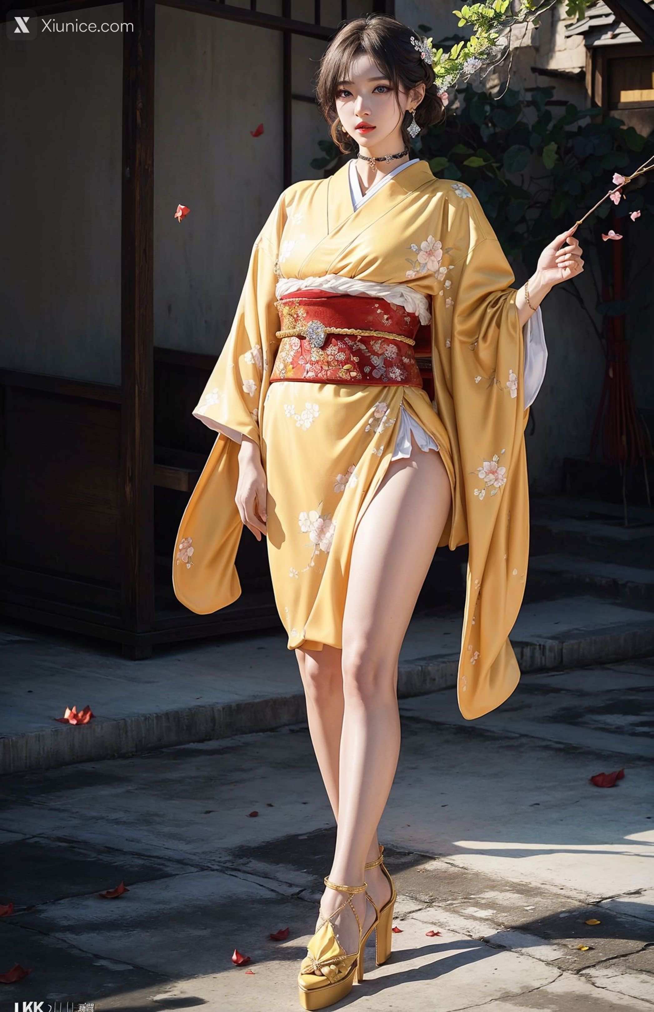 AI Girl – kaiysx作品 – kimono 第5张