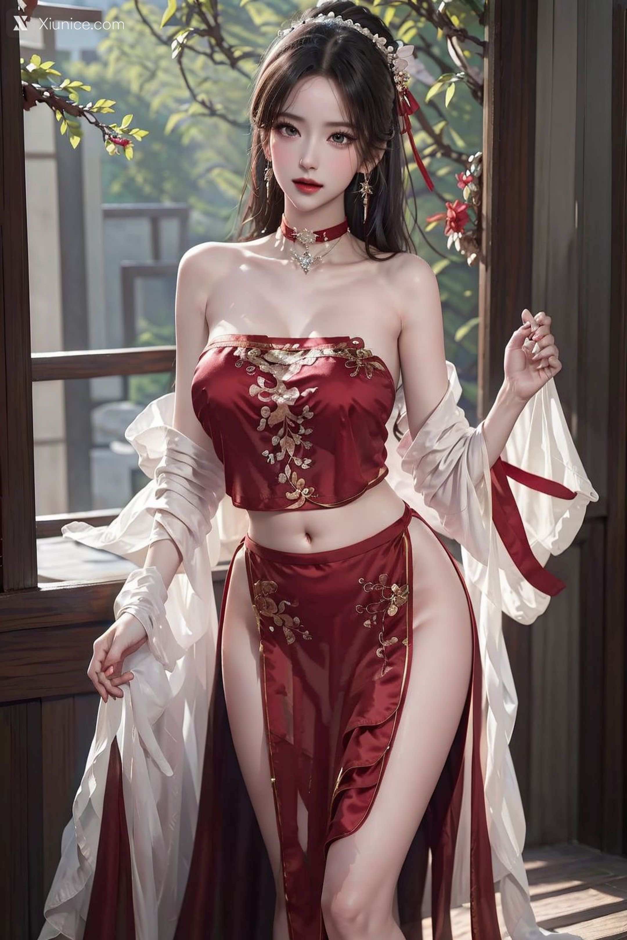 AI Girl – kaiysx作品 – Red DuDou 第3张