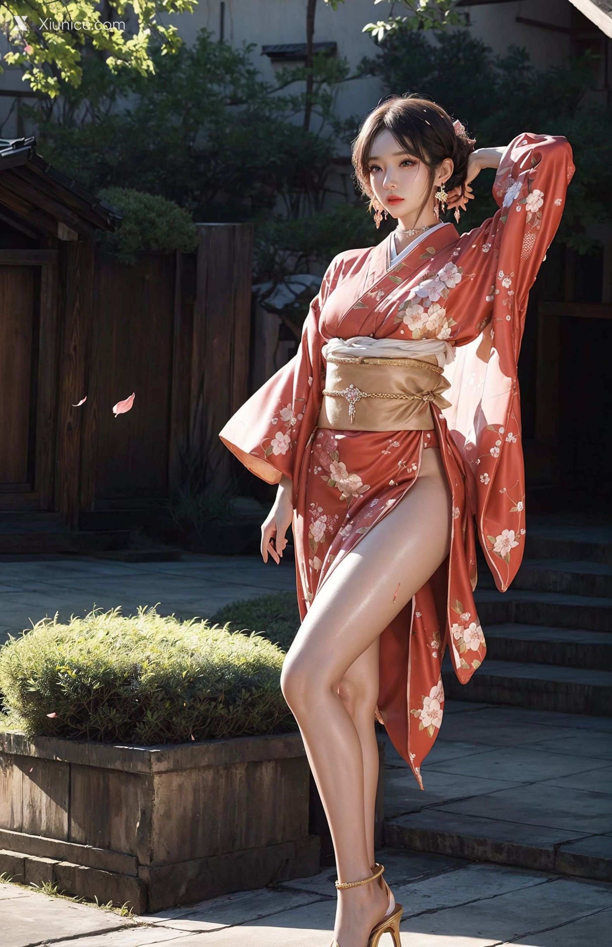 AI Girl – kaiysx作品 – kimono 第8张
