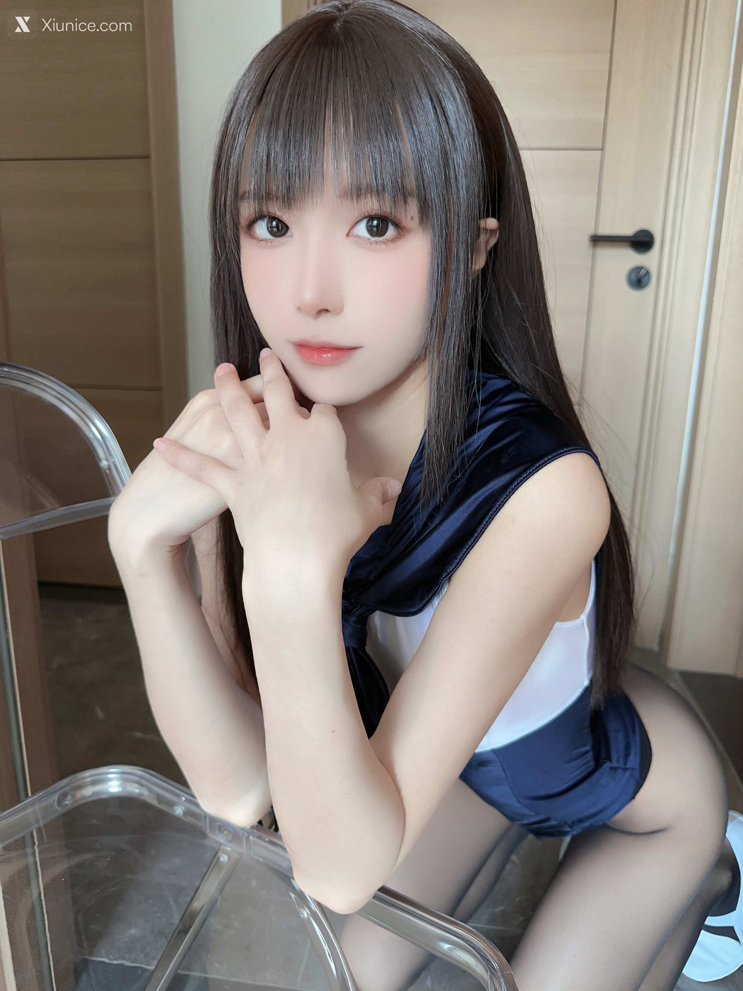 Coser@布丁大法 (Pudding Dafa) 无内黑丝蜜臀美腿 第72张