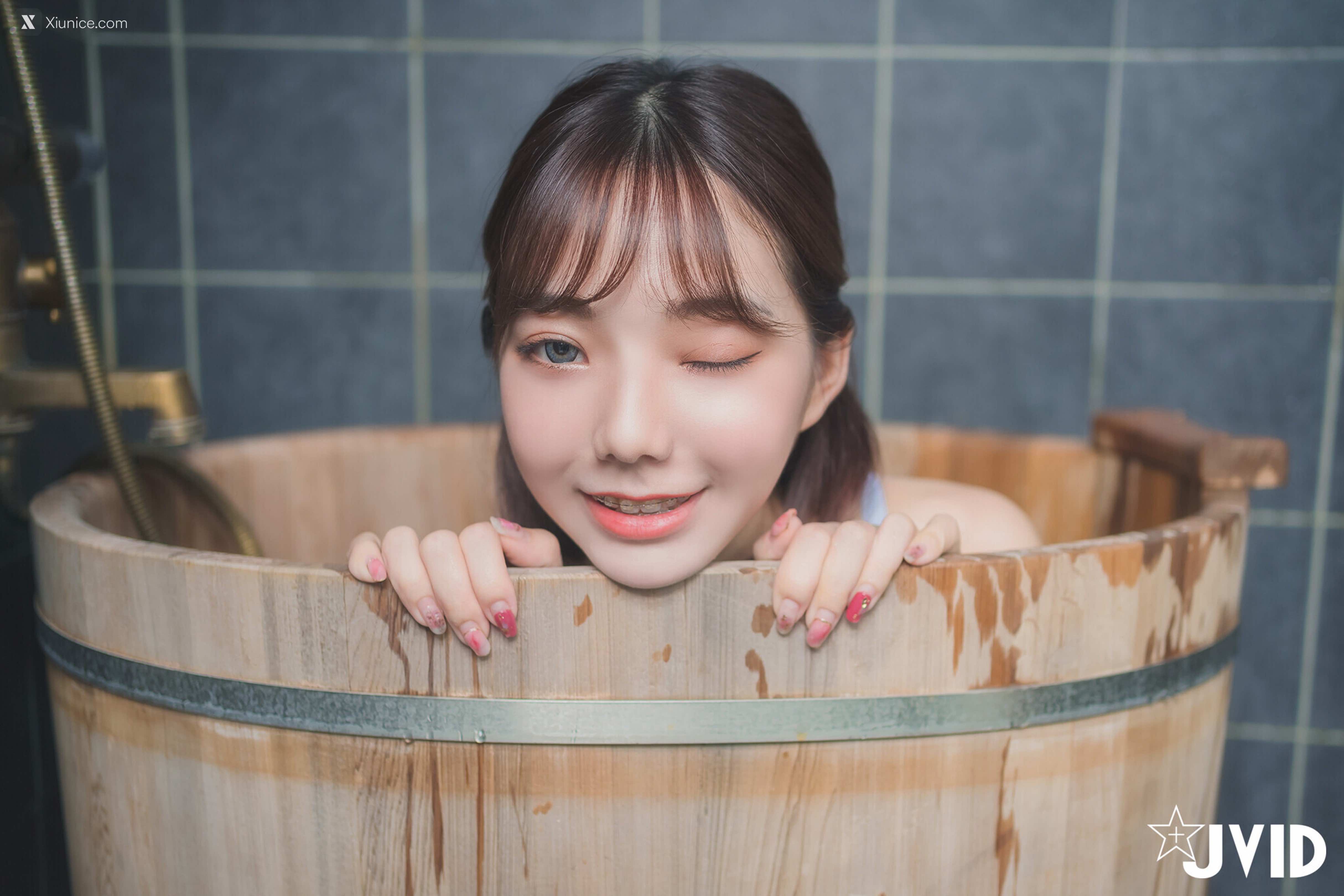 JVID – 啾啾 – 性感高校生啾啾～濕身死庫水！ 第30张