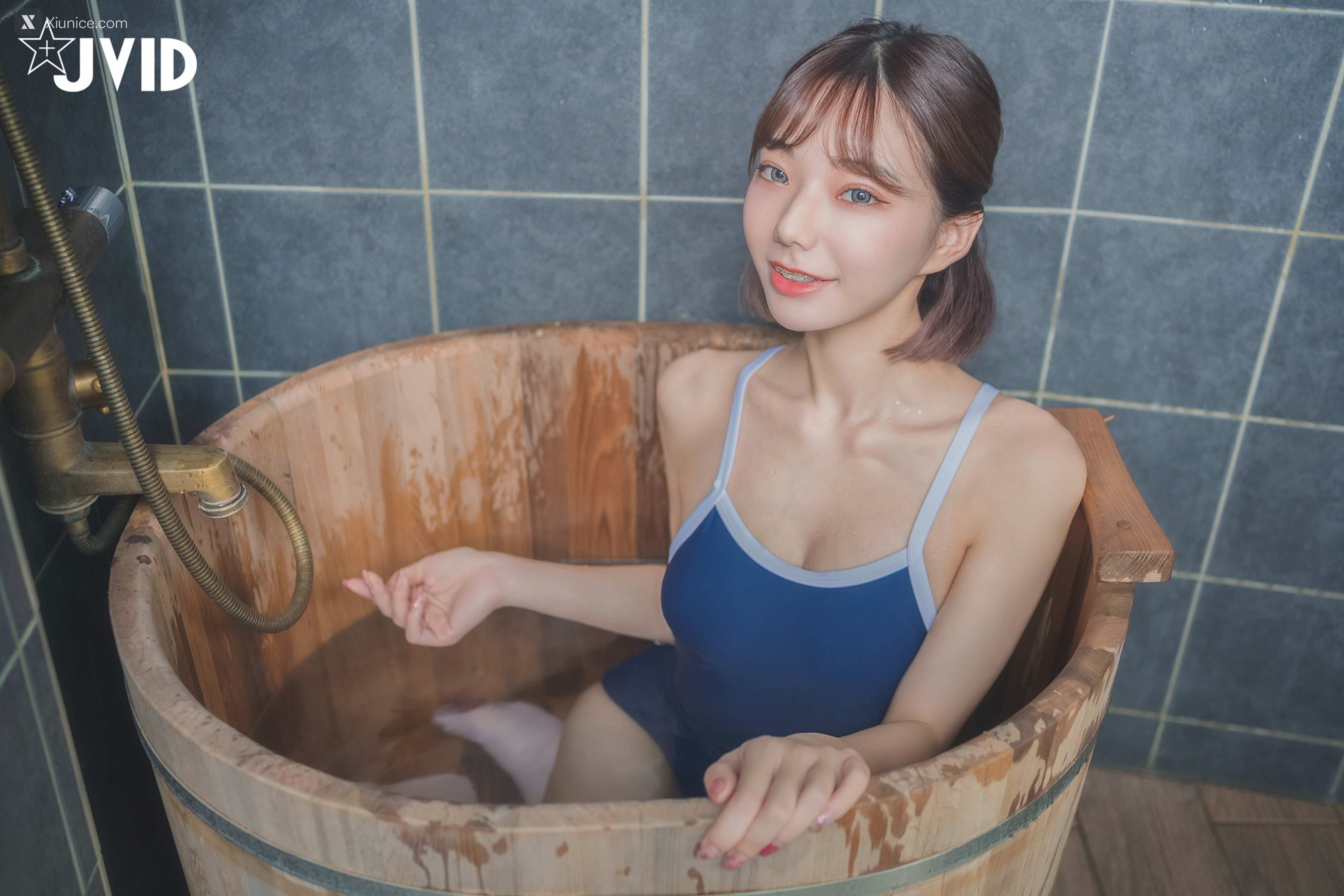 JVID – 啾啾 – 性感高校生啾啾～濕身死庫水！ 第29张