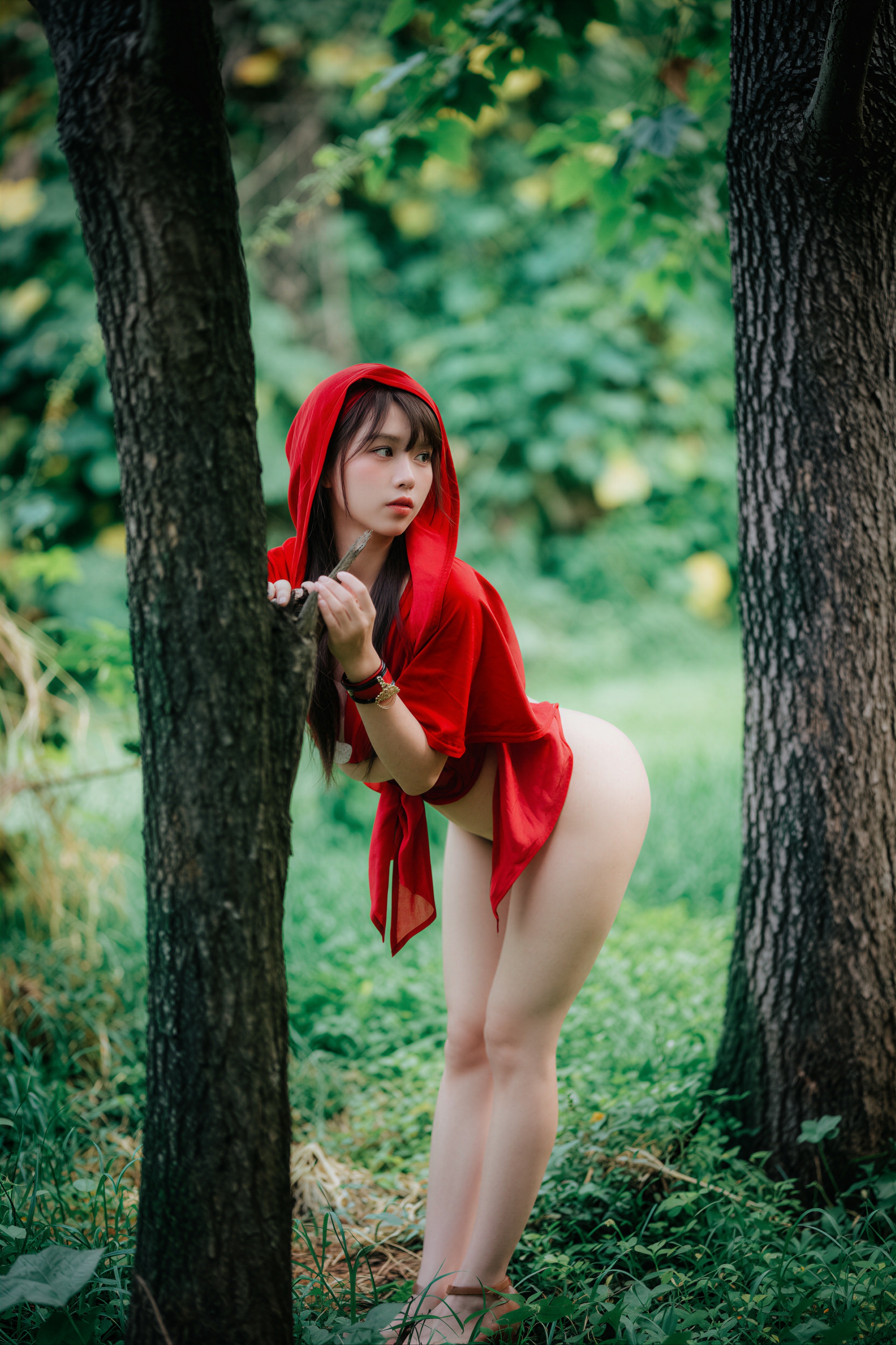AI Refined DJAWA Photo – DDiDDi – Cheeky Red Riding Hood 第117张