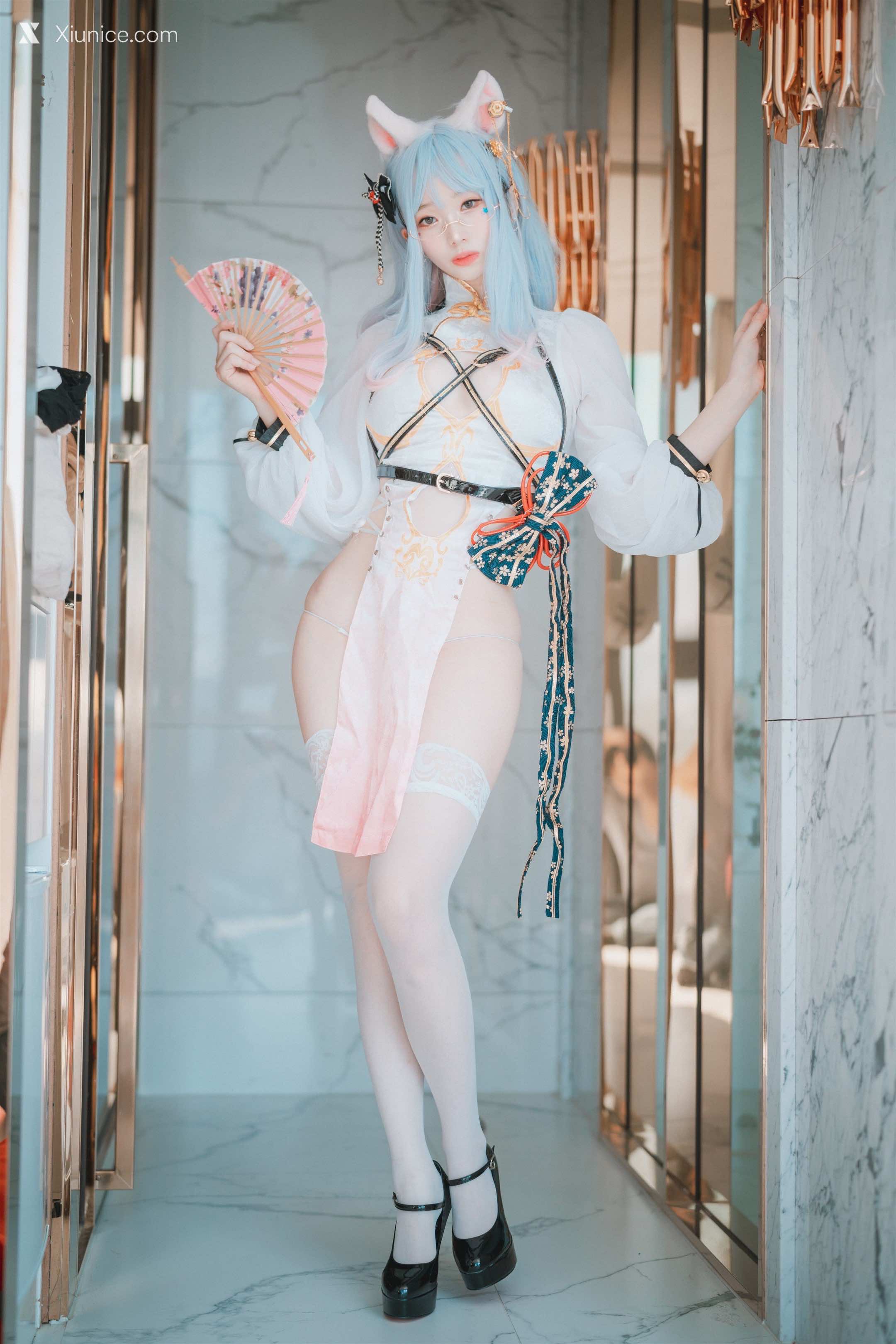 DJAWA Photo – Bambi (밤비) – Le Chat Porte un Qípáo 第21张