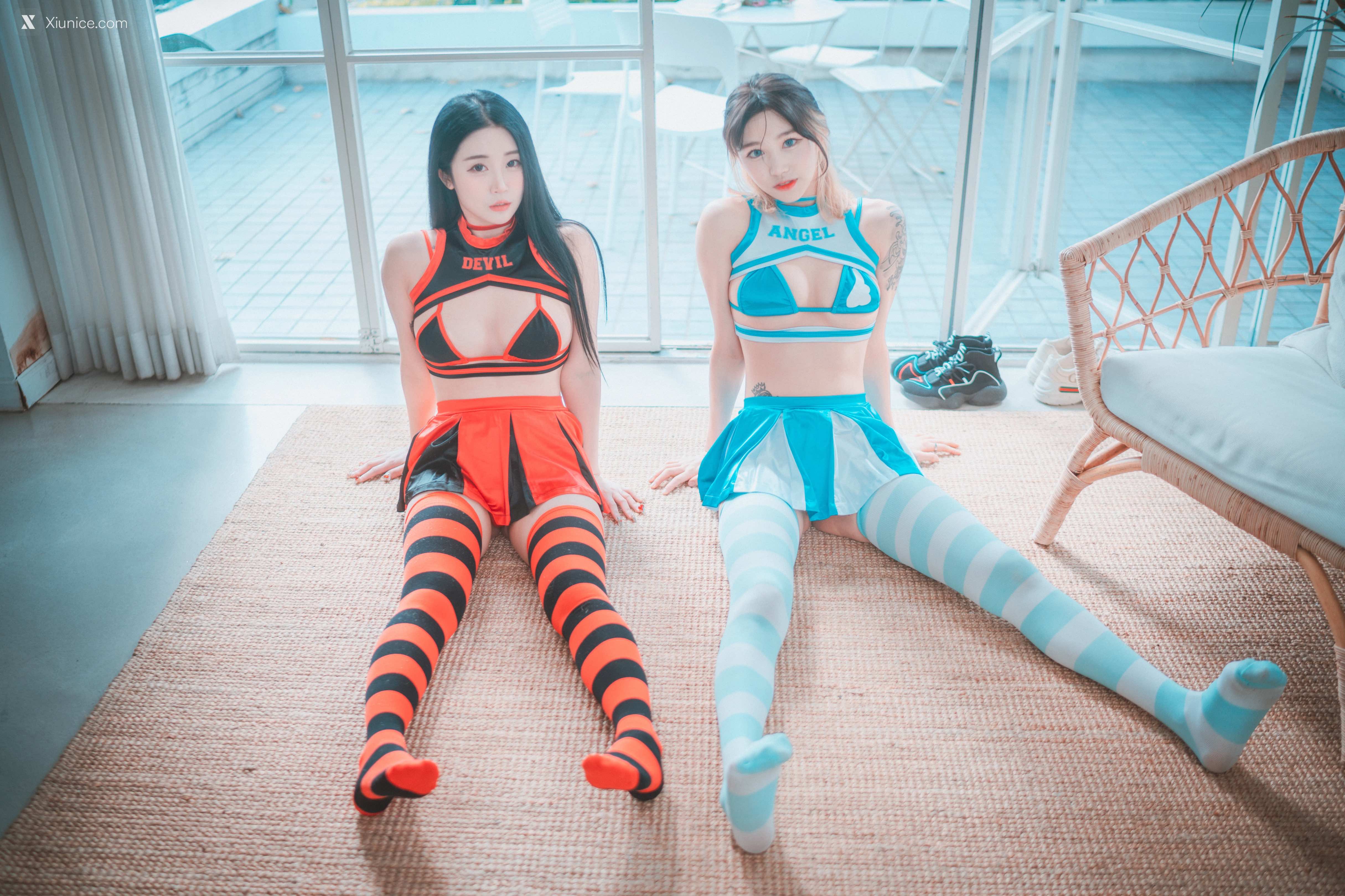 DJAWA Photo – Tae Ri (태리) & Bomi (보미) – “Devil 666 & Angel 777” 第50张