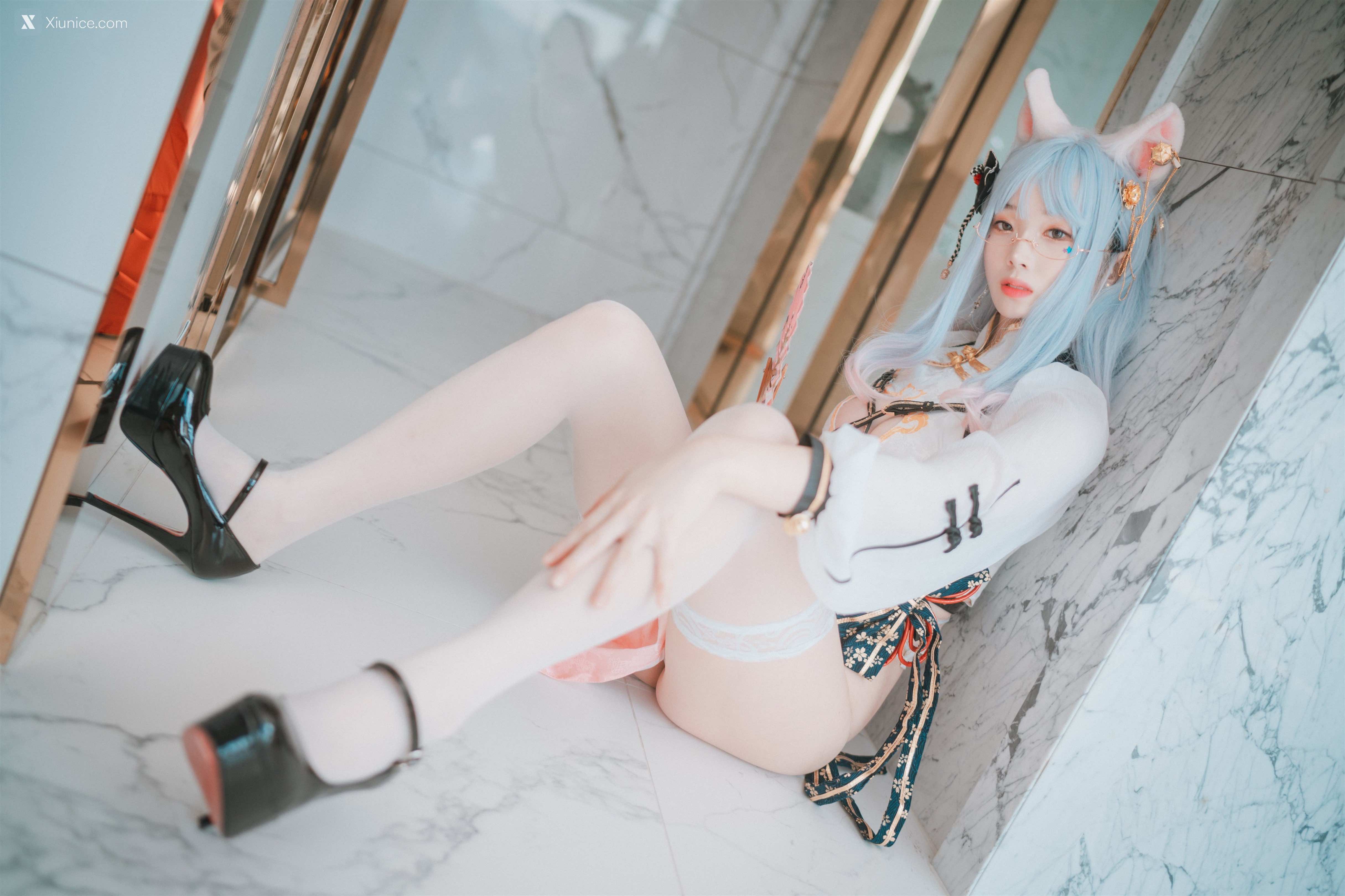 DJAWA Photo – Bambi (밤비) – Le Chat Porte un Qípáo 第35张