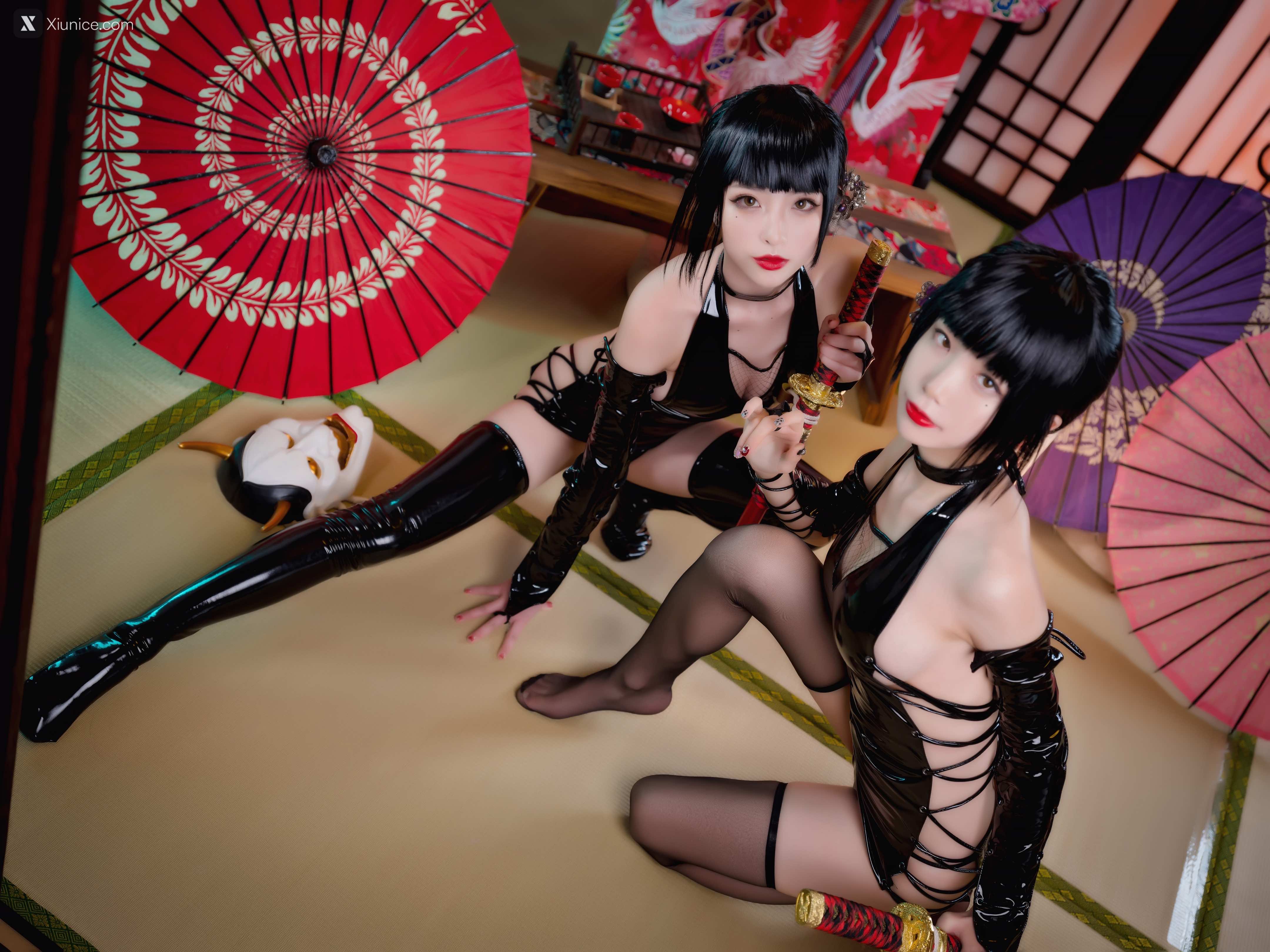 Coser@水淼Aqua – Vol.013 清水&水淼 忍者双人 第5张
