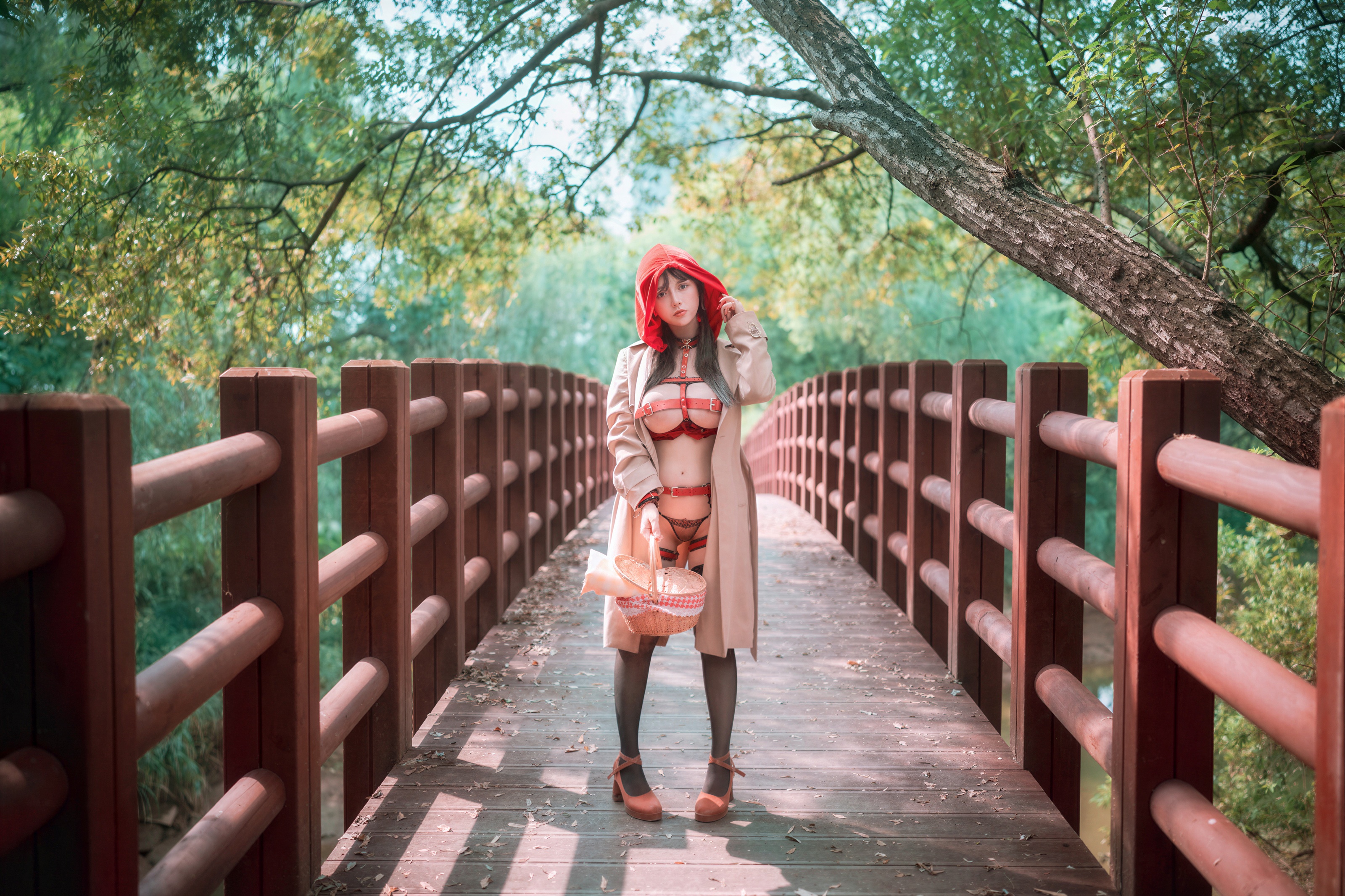 AI Refined DJAWA Photo – DDiDDi – Cheeky Red Riding Hood 第34张