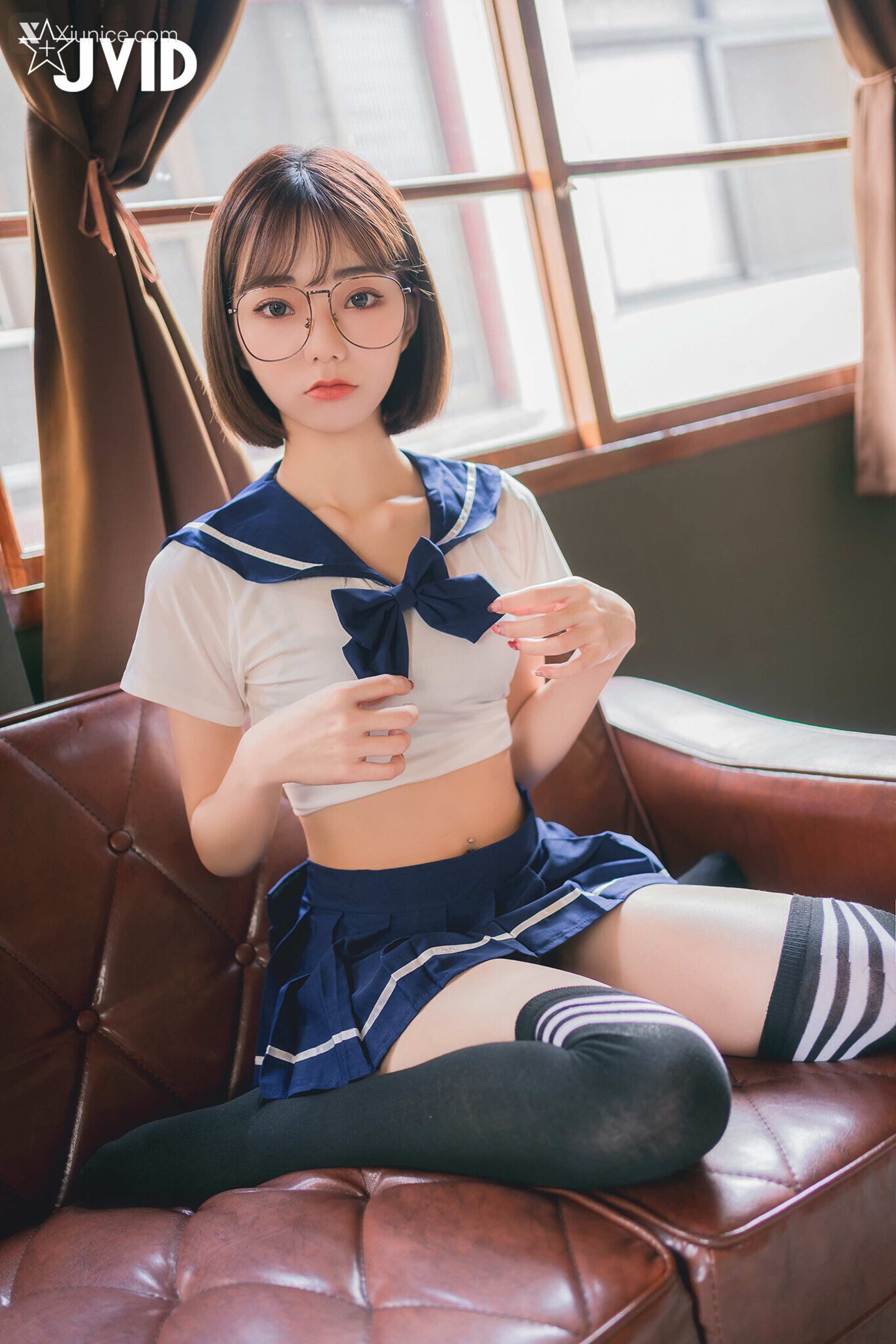 JVID – 啾啾 – 性感高校生啾啾～濕身死庫水！ 第37张