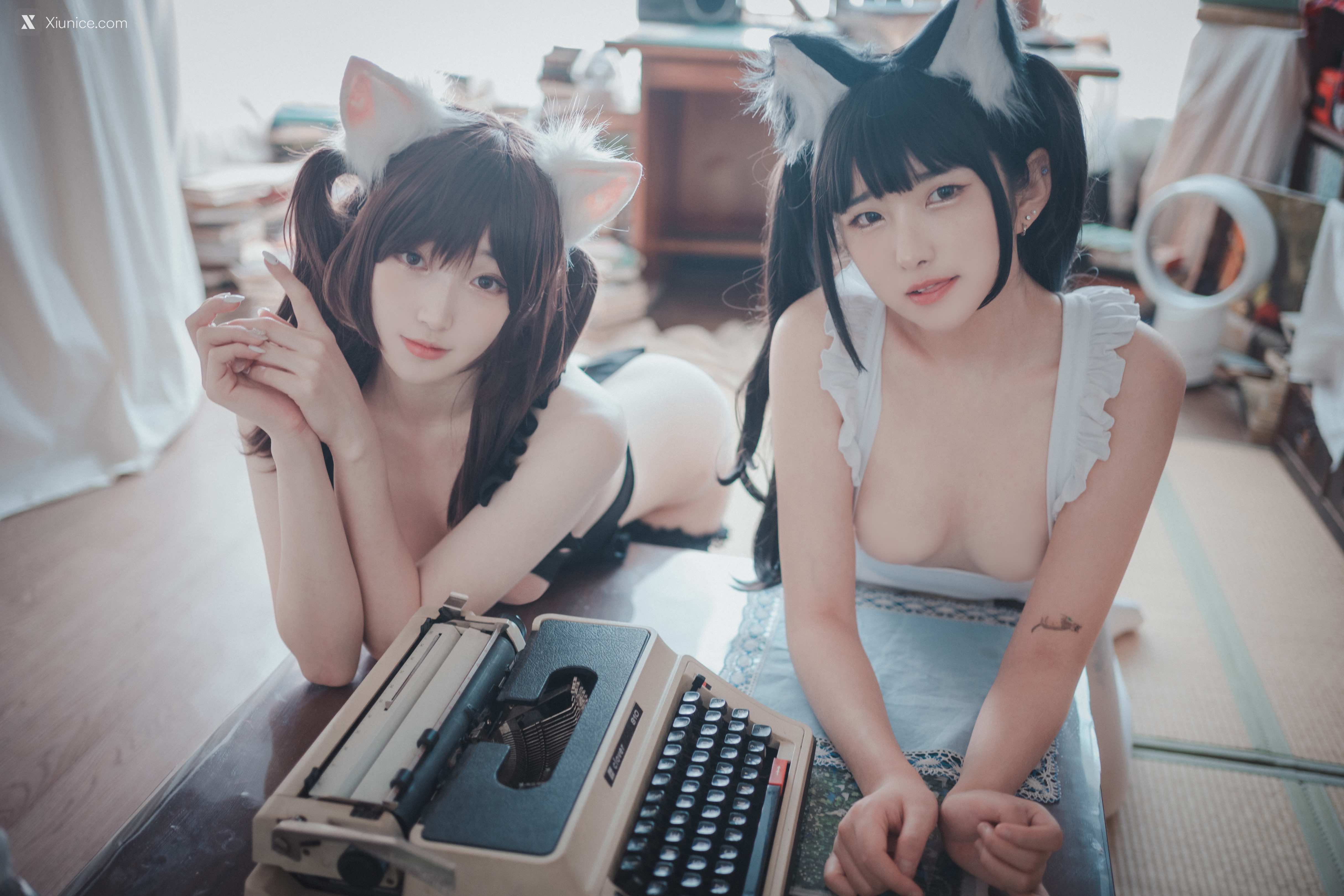 DJAWA Photo – Bambi (밤비) & Sonson (손손) – Maid Mansion W 第128张