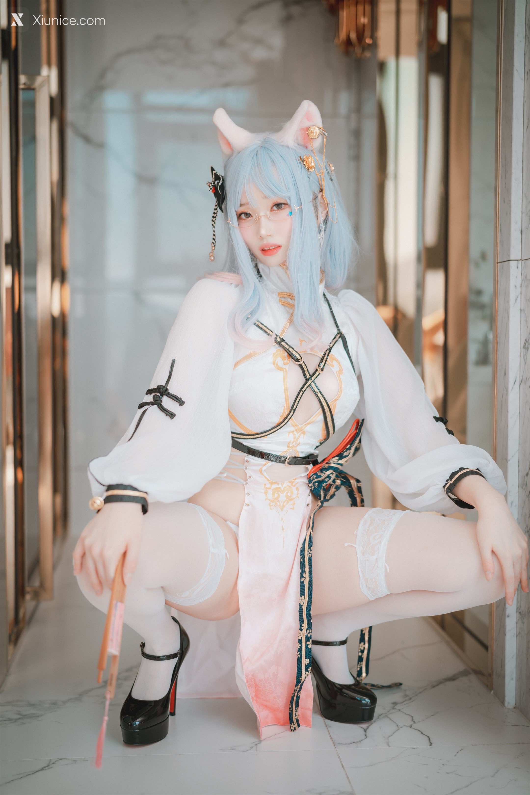 DJAWA Photo – Bambi (밤비) – Le Chat Porte un Qípáo 第29张