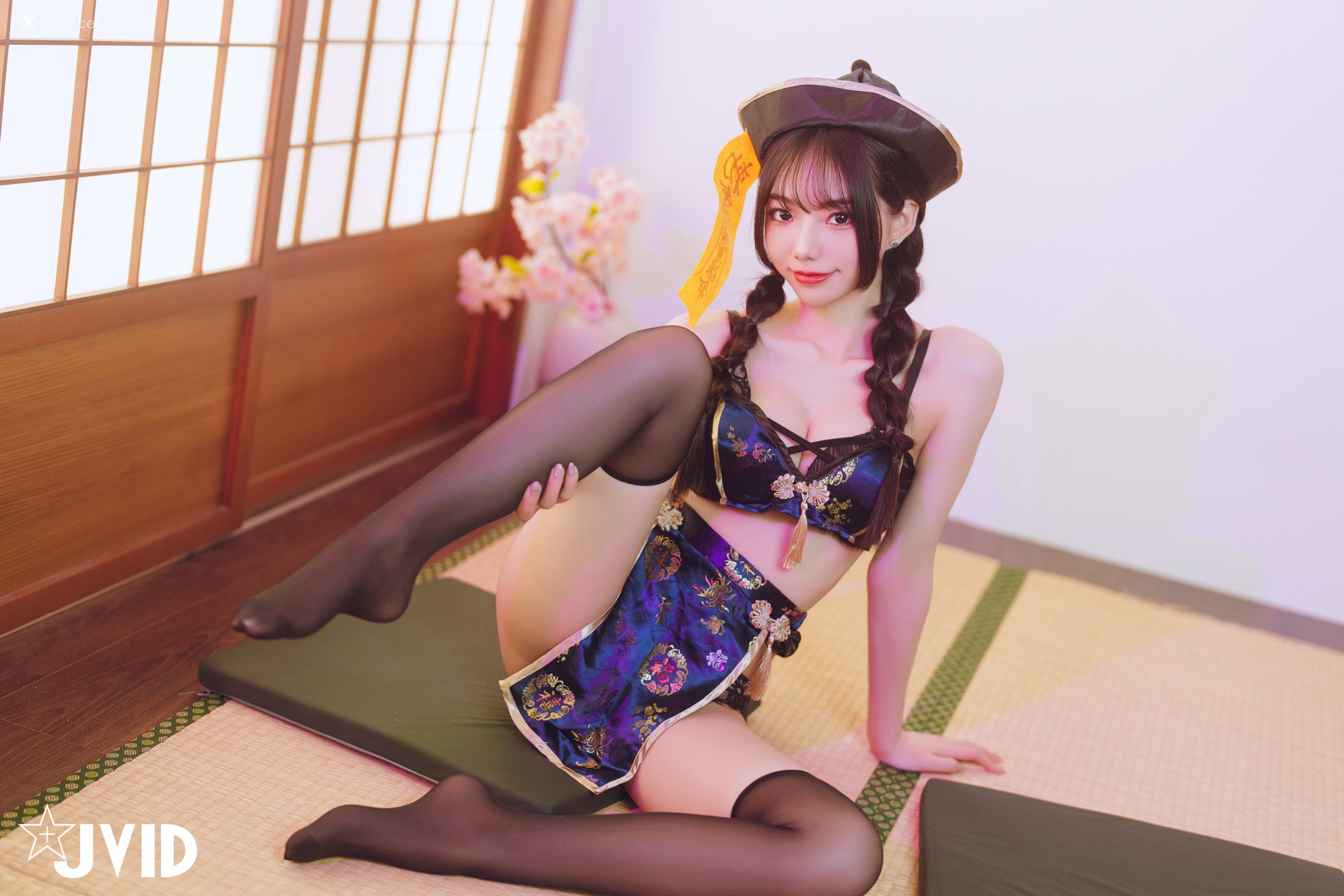 JVID – 啾啾 – ゾンビ殭屍版女友注射愛の能量變成人類!!! 第6张