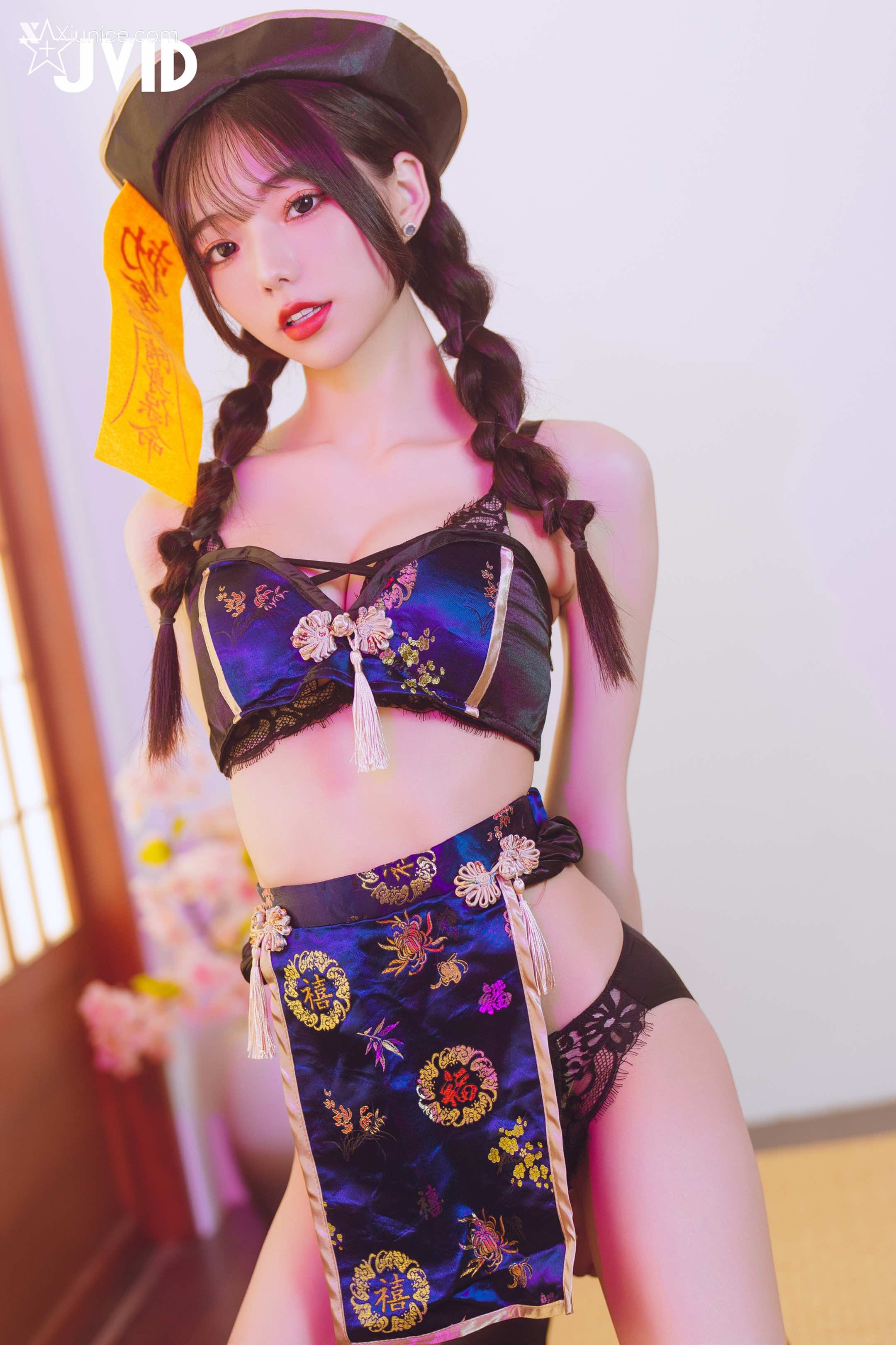 JVID – 啾啾 – ゾンビ殭屍版女友注射愛の能量變成人類!!! 第42张