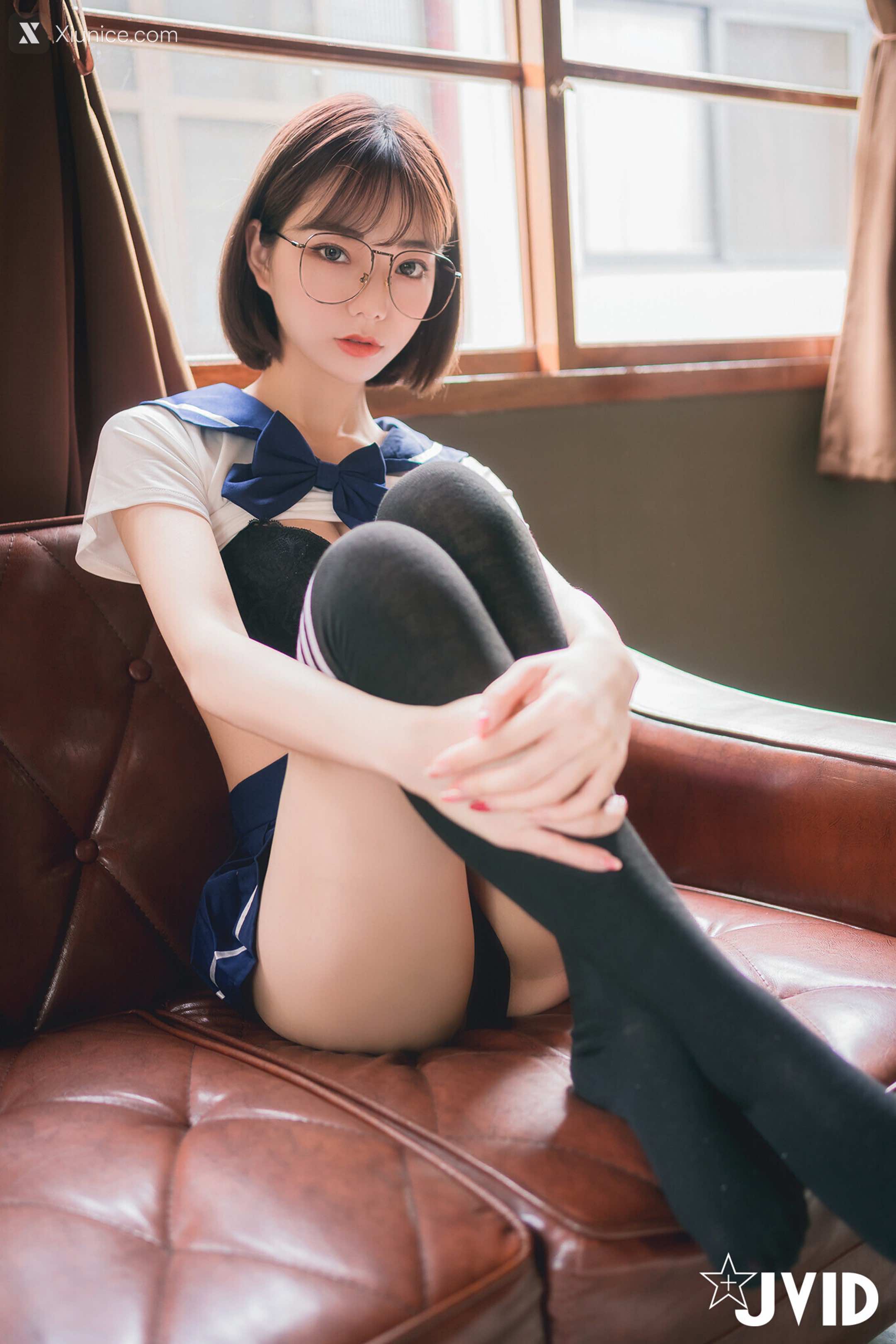 JVID – 啾啾 – 性感高校生啾啾～濕身死庫水！ 第51张