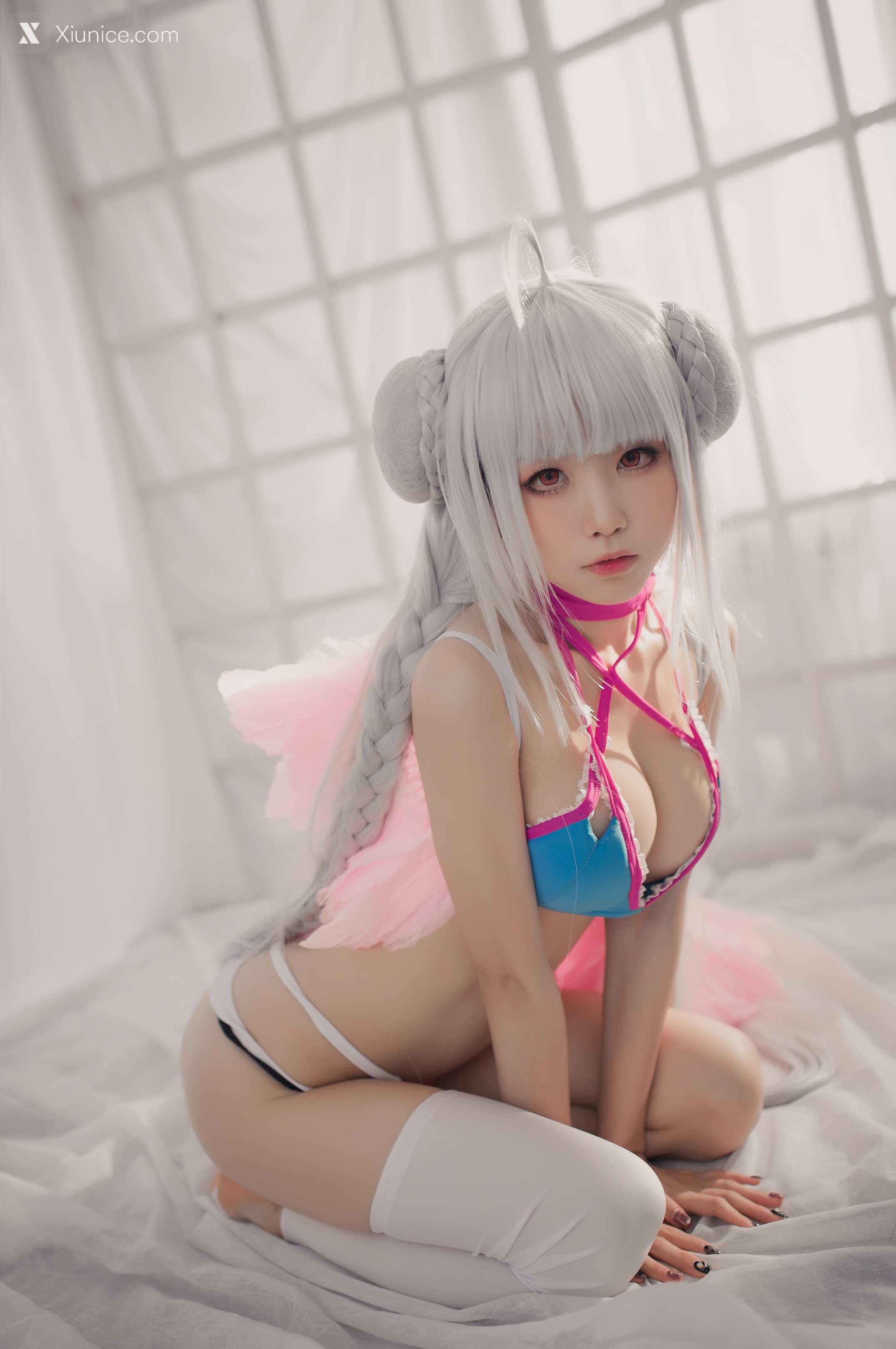 Coser@水淼Aqua – Vol.004 可畏 水着 第18张