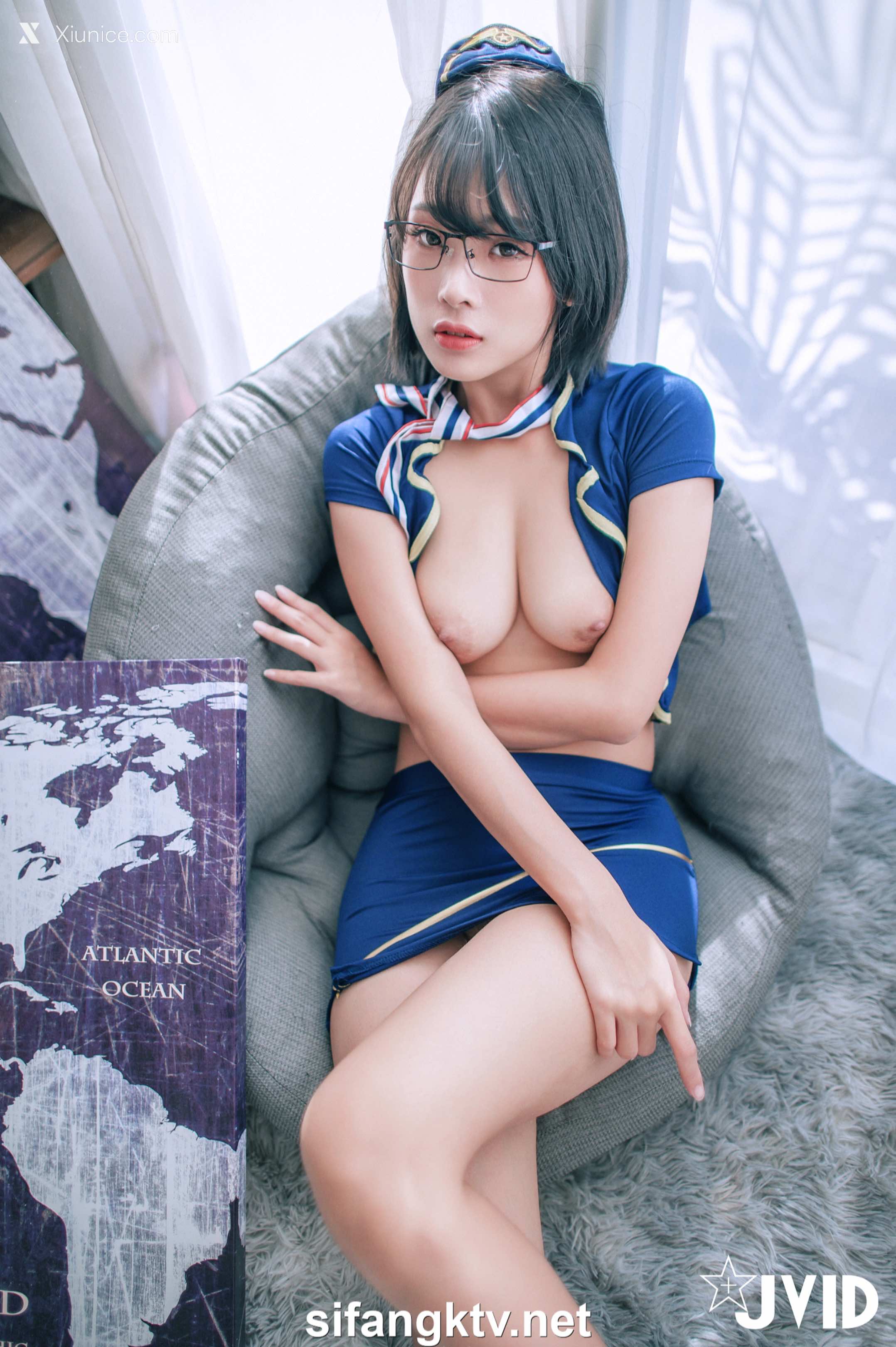 JVID – 露露咪 – 淫蕩美艷空姐的教育「性」 第89张