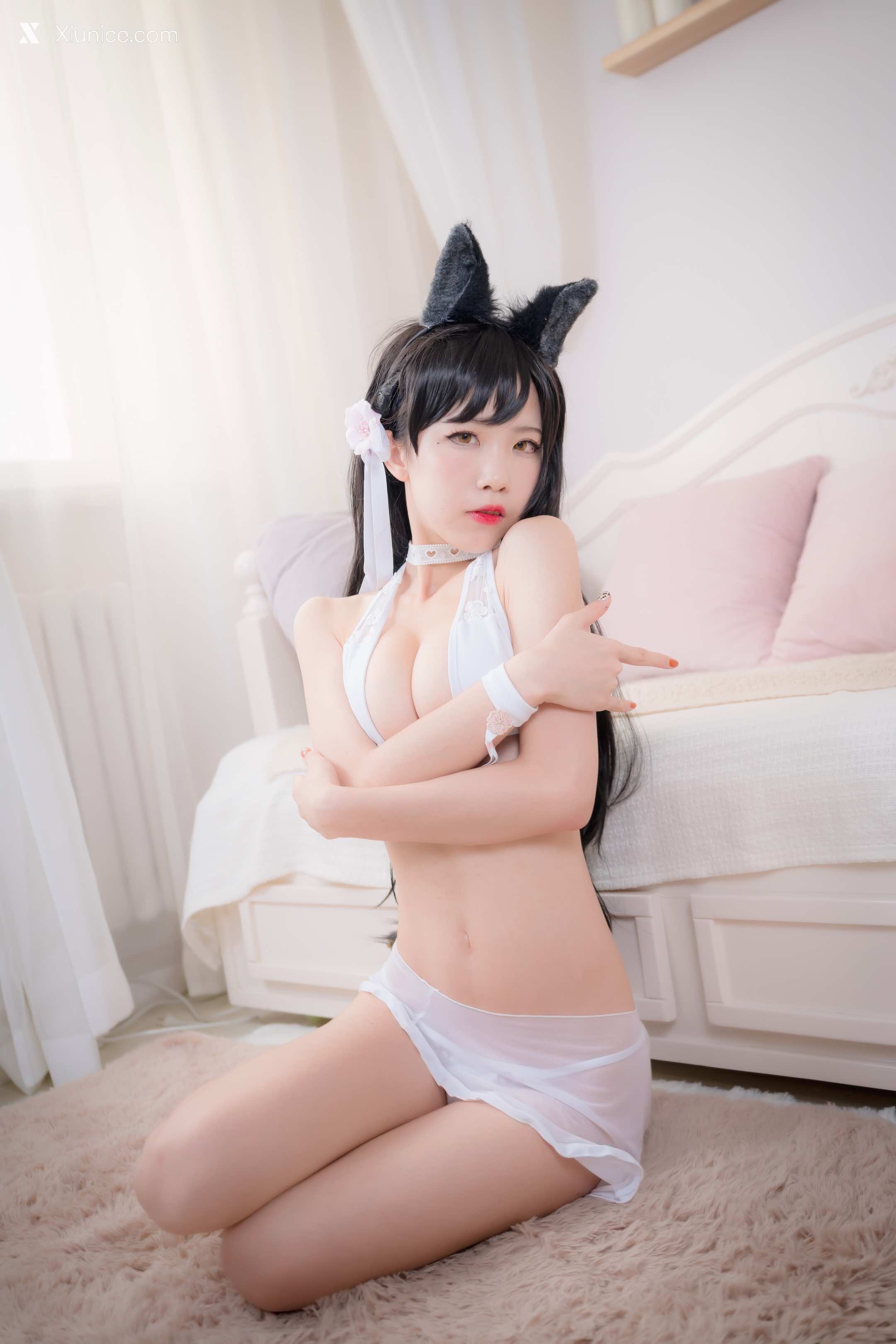 Coser@水淼Aqua – Vol.016 爱宕犬 水着 第10张