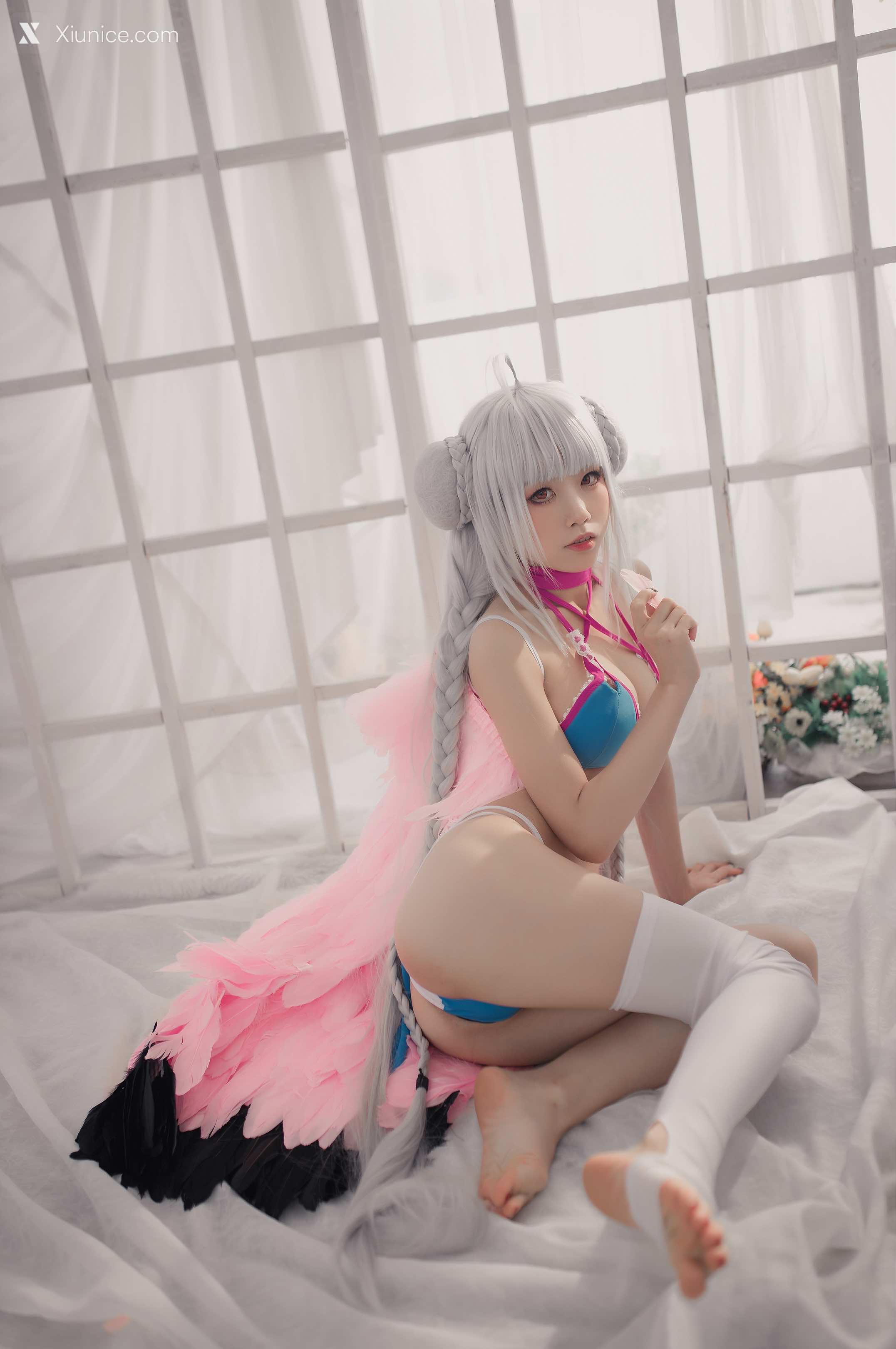 Coser@水淼Aqua – Vol.004 可畏 水着 第14张
