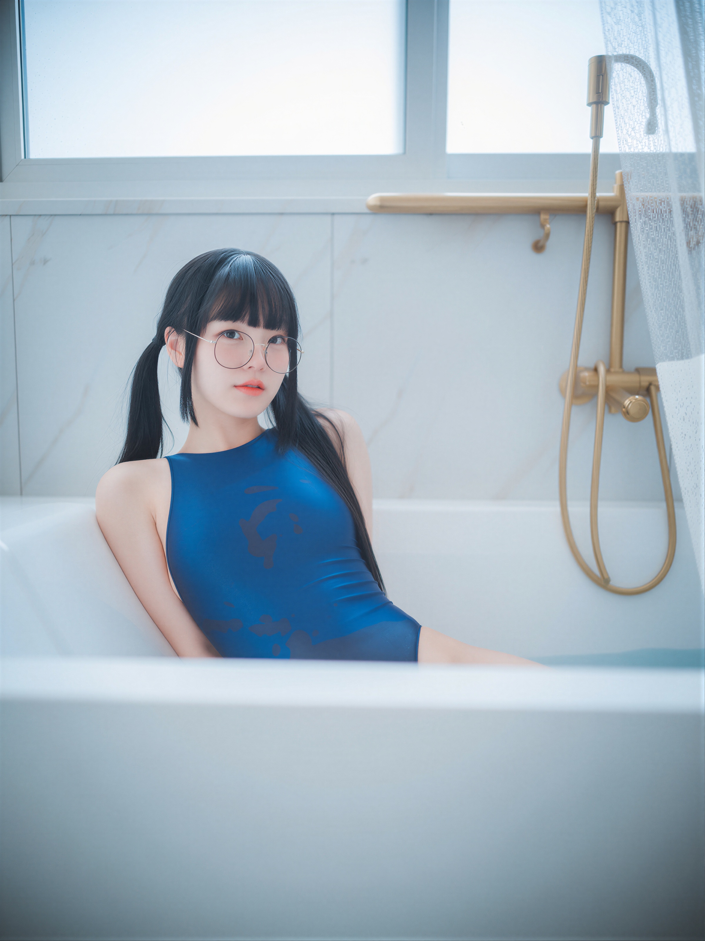 AI Refined DJAWA Photo – Jeong Jenny 정제니 – Swimming Lessons Otaku Girl 第5张
