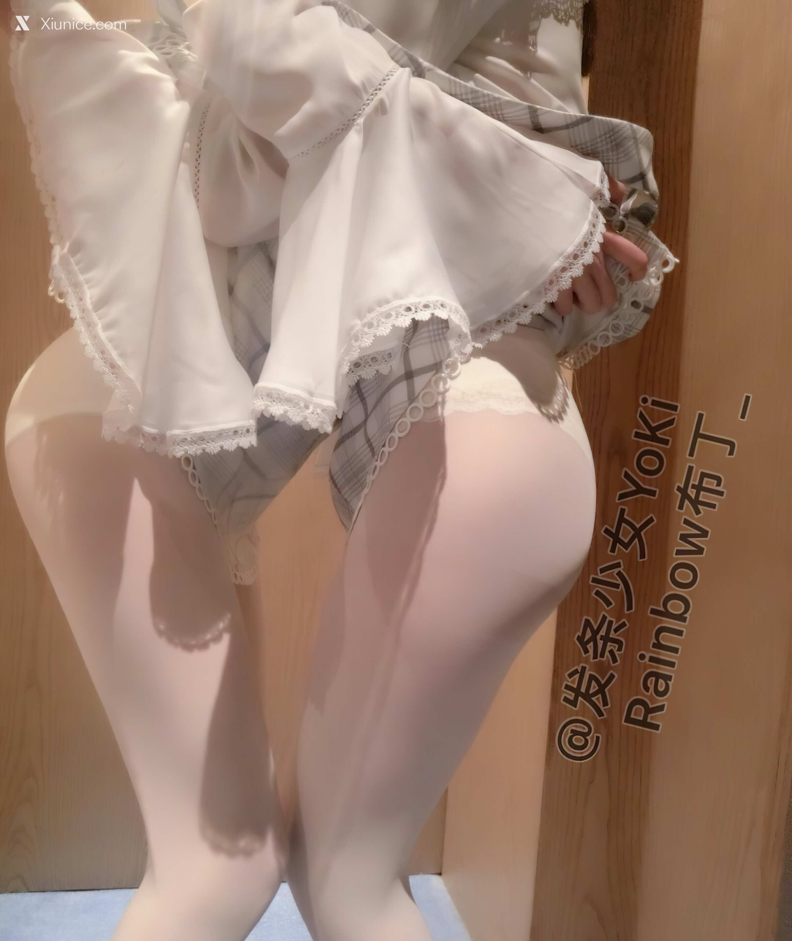 Coser@布丁大法 (Pudding Dafa) 白丝百合 与发条合作 第2张