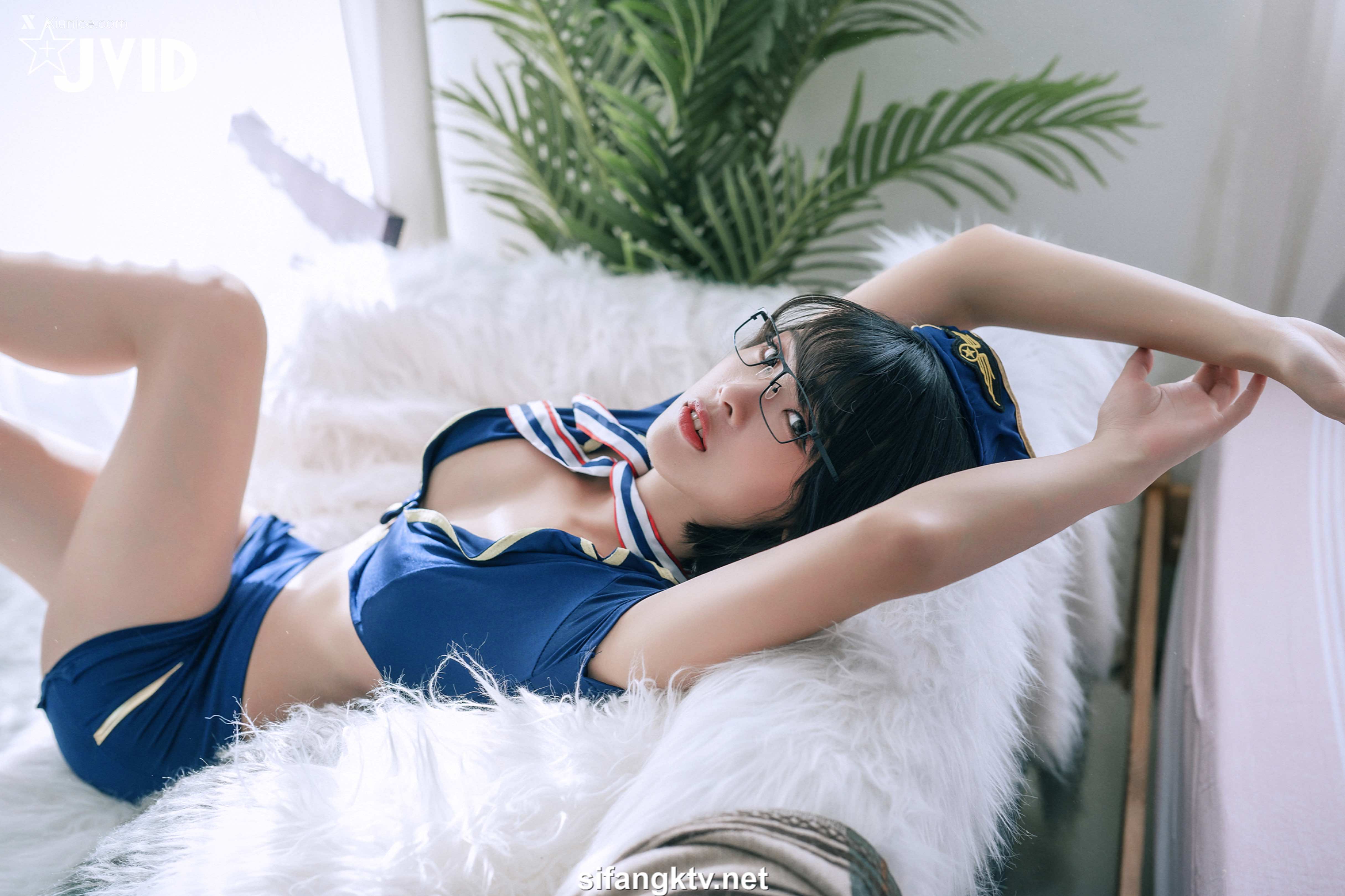 JVID – 露露咪 – 淫蕩美艷空姐的教育「性」 第77张