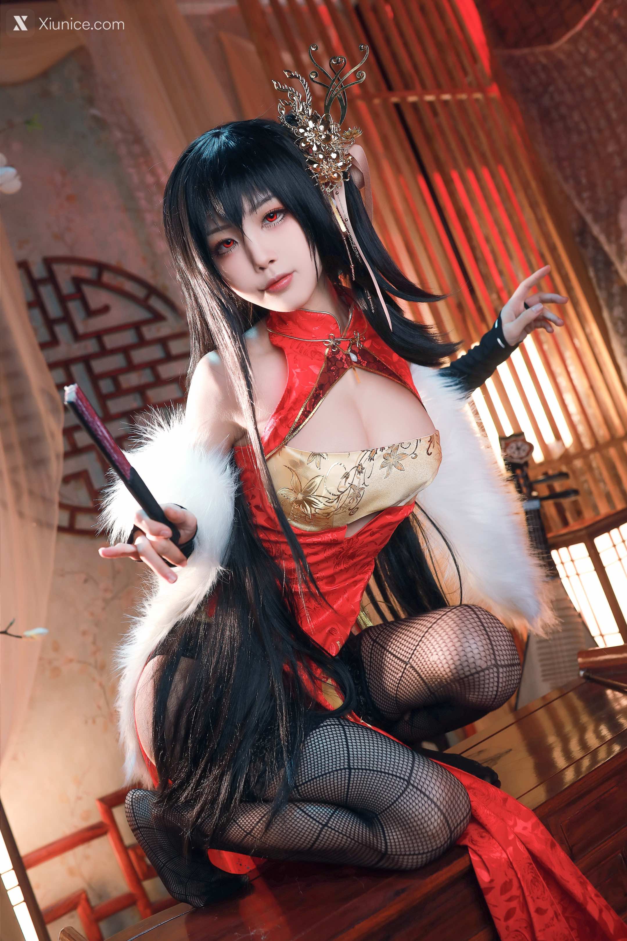 Coser@水淼Aqua – Vol.008 大鳳 旗袍 第37张