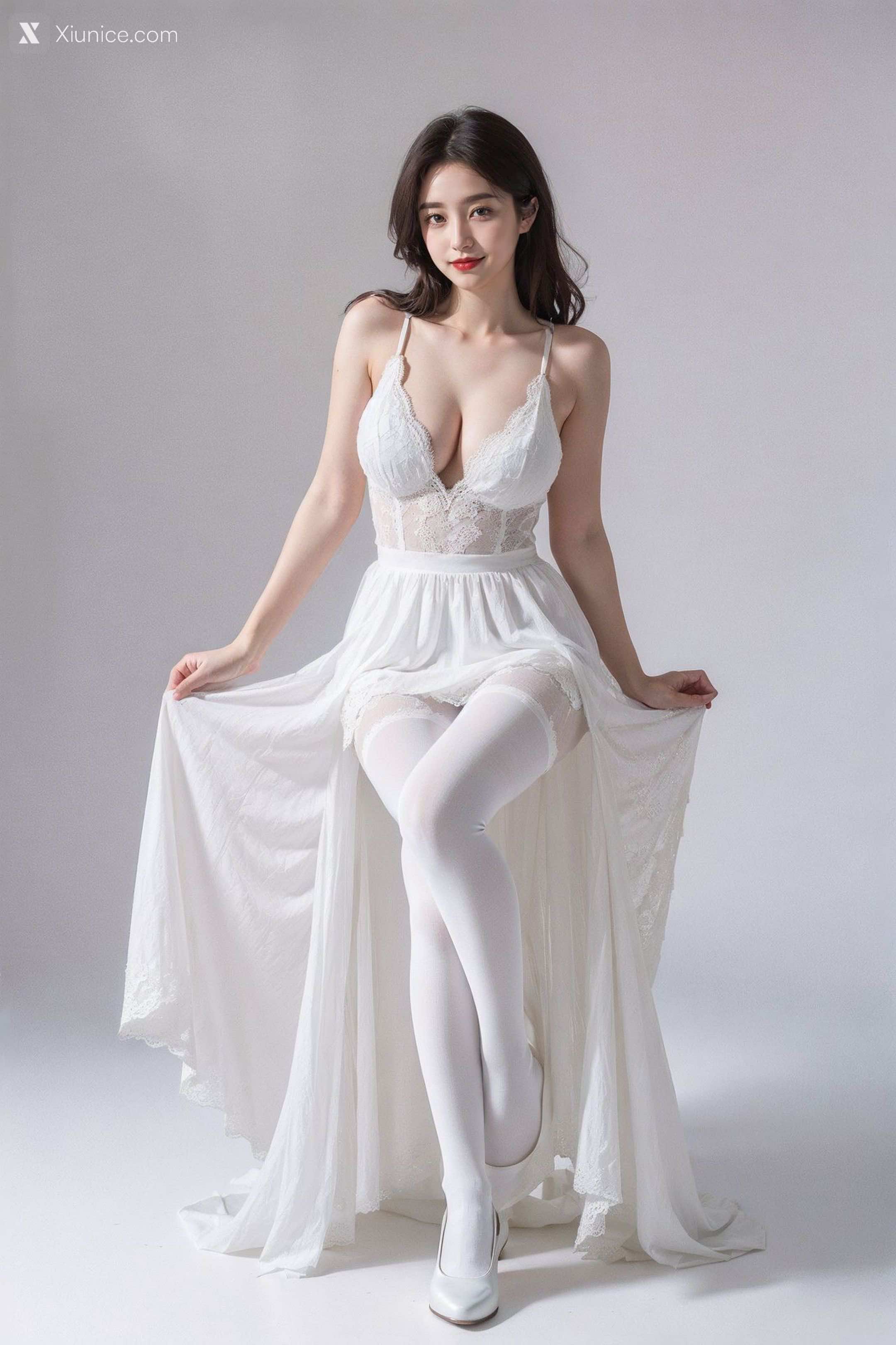 AI Girl – kaiysx作品 – White stockings 第8张