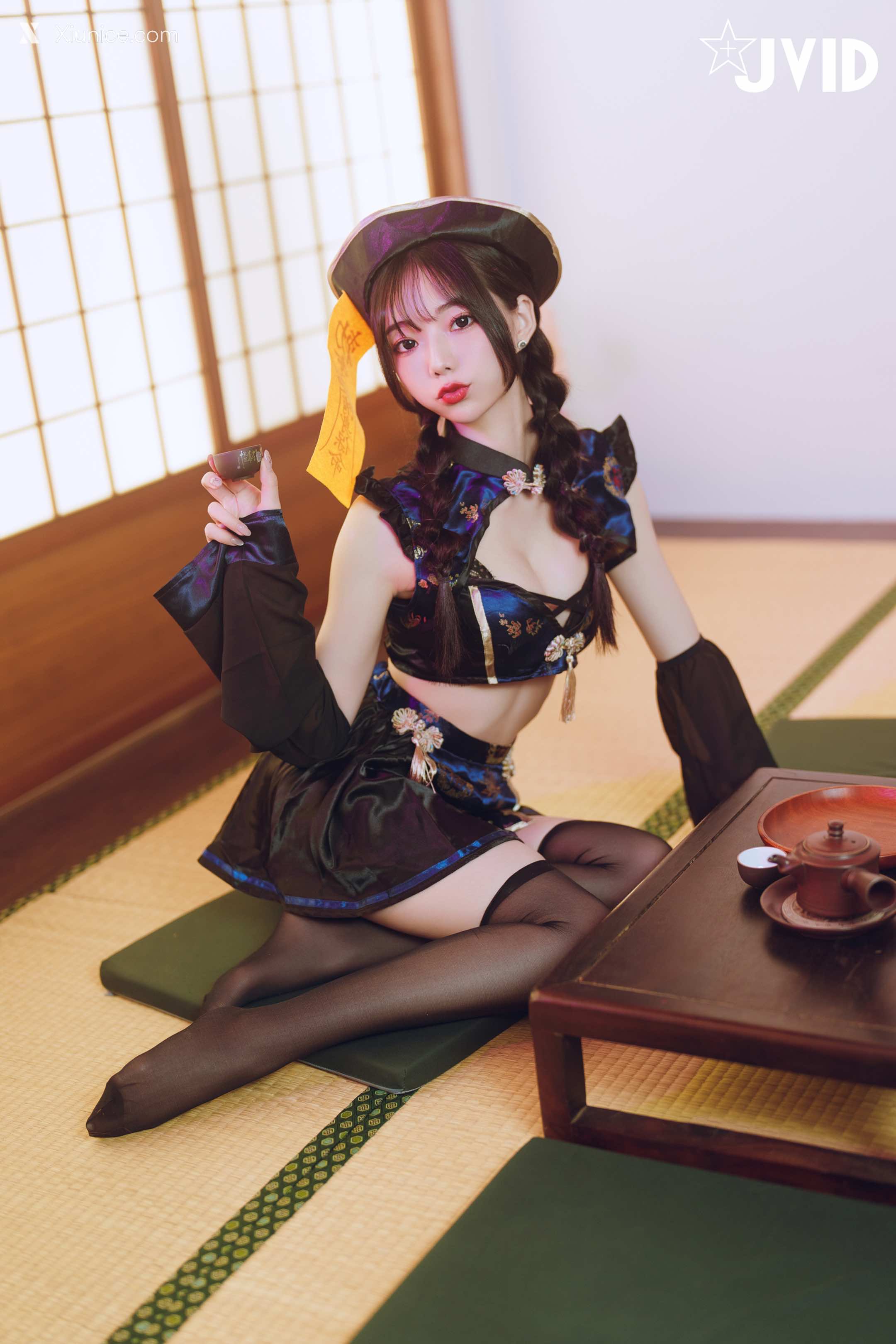JVID – 啾啾 – ゾンビ殭屍版女友注射愛の能量變成人類!!! 第93张