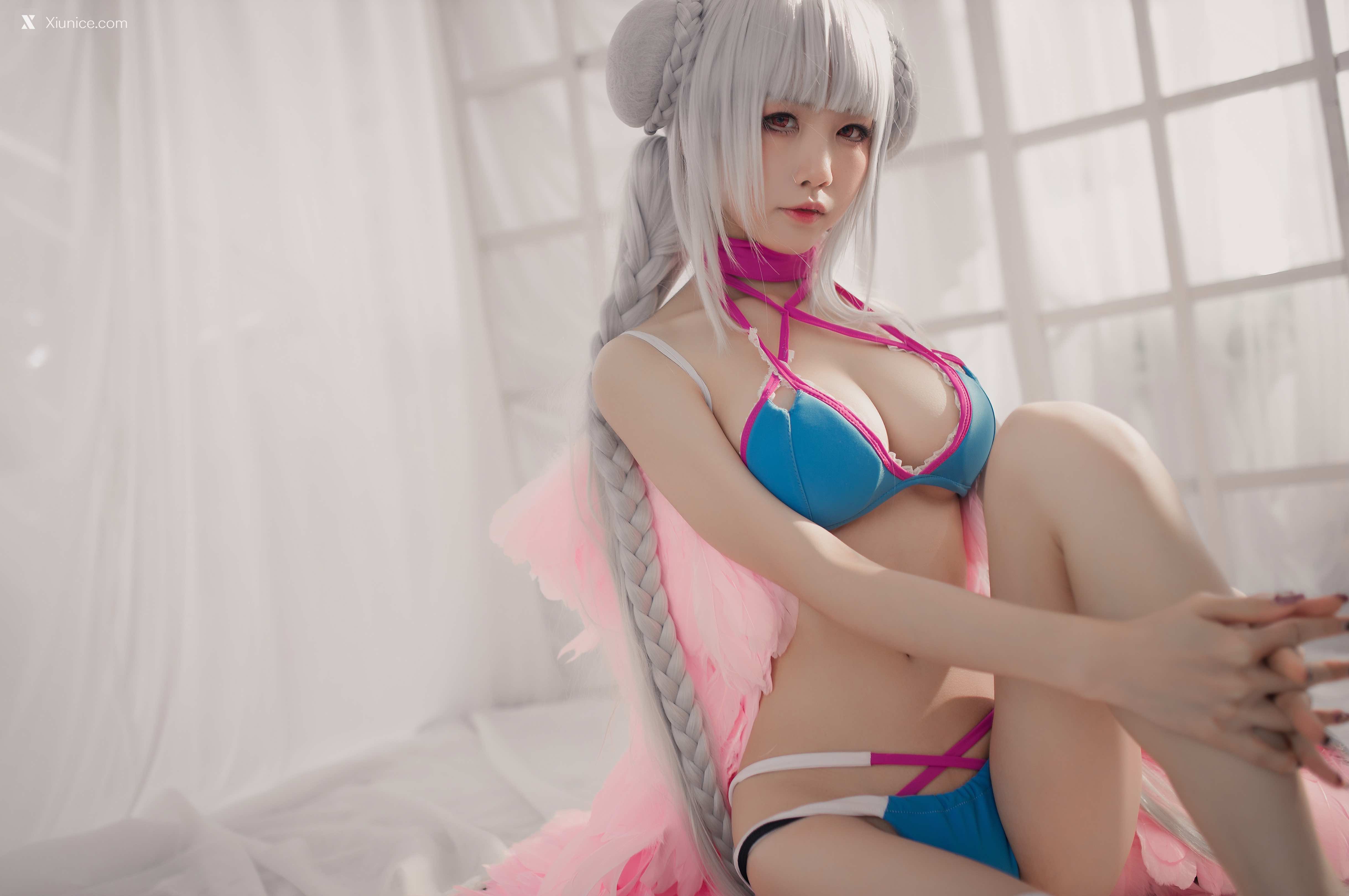 Coser@水淼Aqua – Vol.004 可畏 水着 第20张