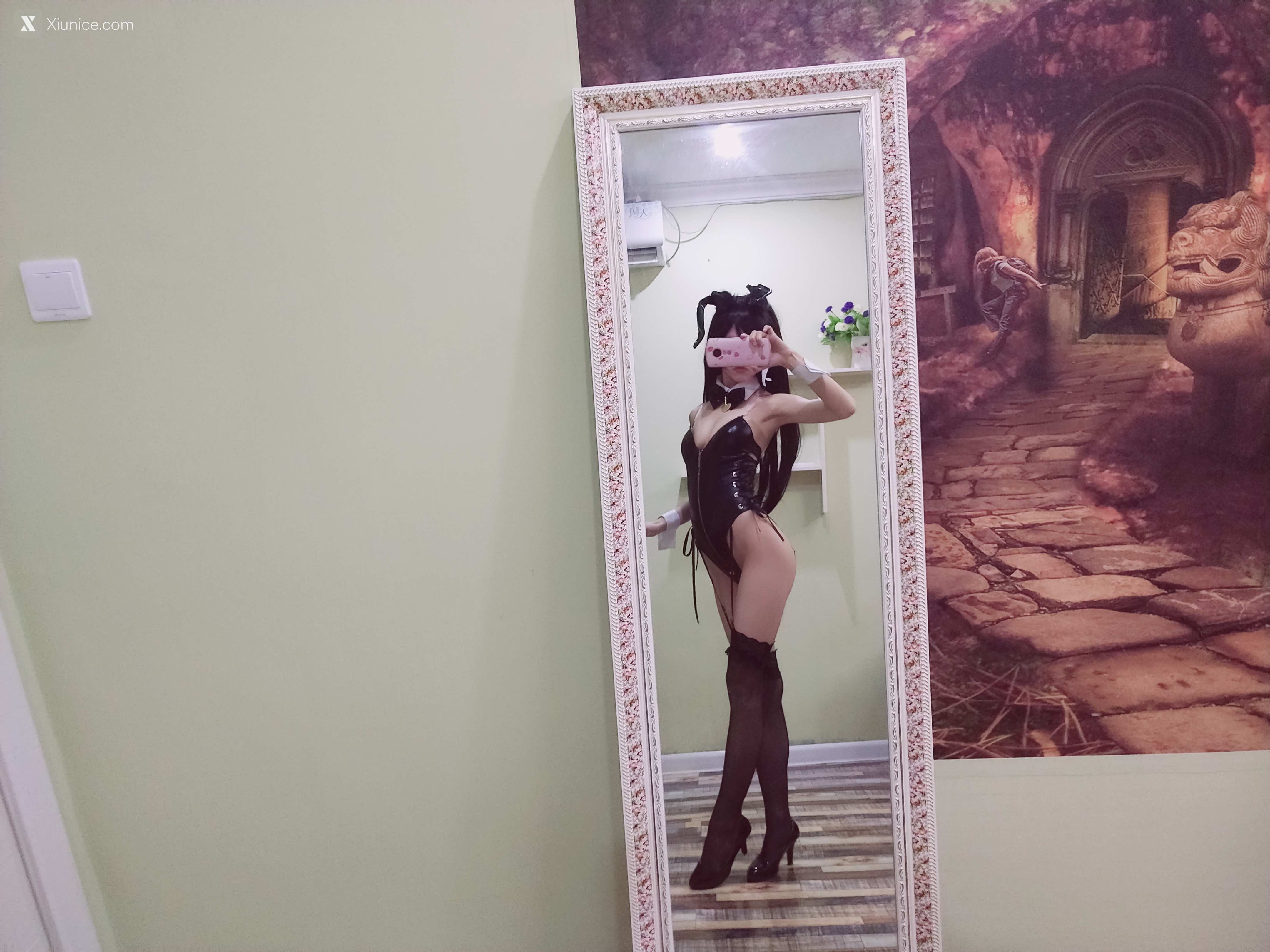 Coser@水淼Aqua – Vol.014 爱宕犬 兔女郎 第13张