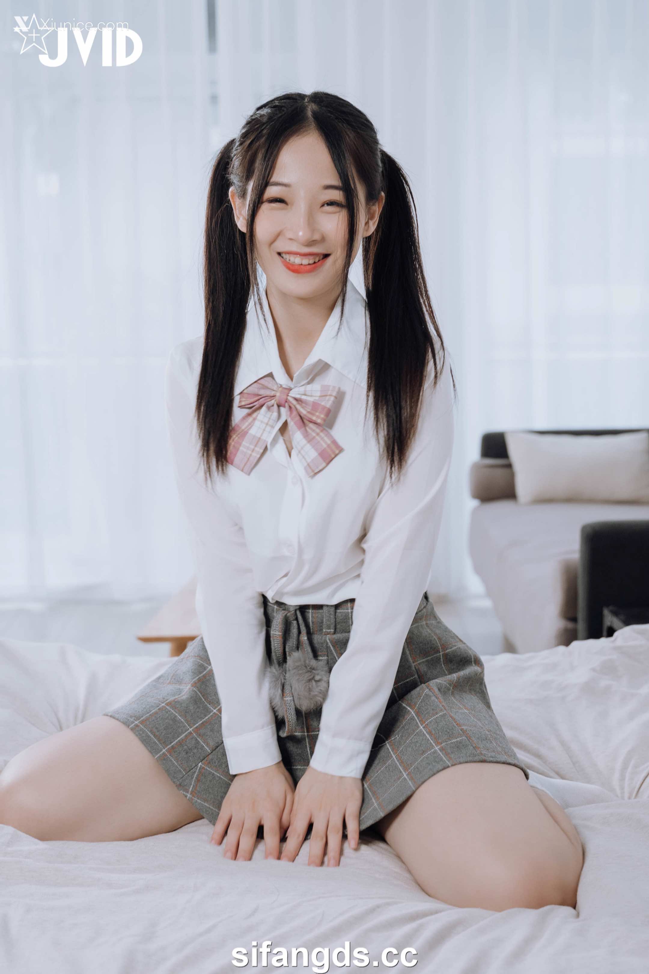 JVID – 婕咪 Juice – 雙馬尾女孩婕咪想在學長的胯下依偎(全裸無遮四點全開) 第24张