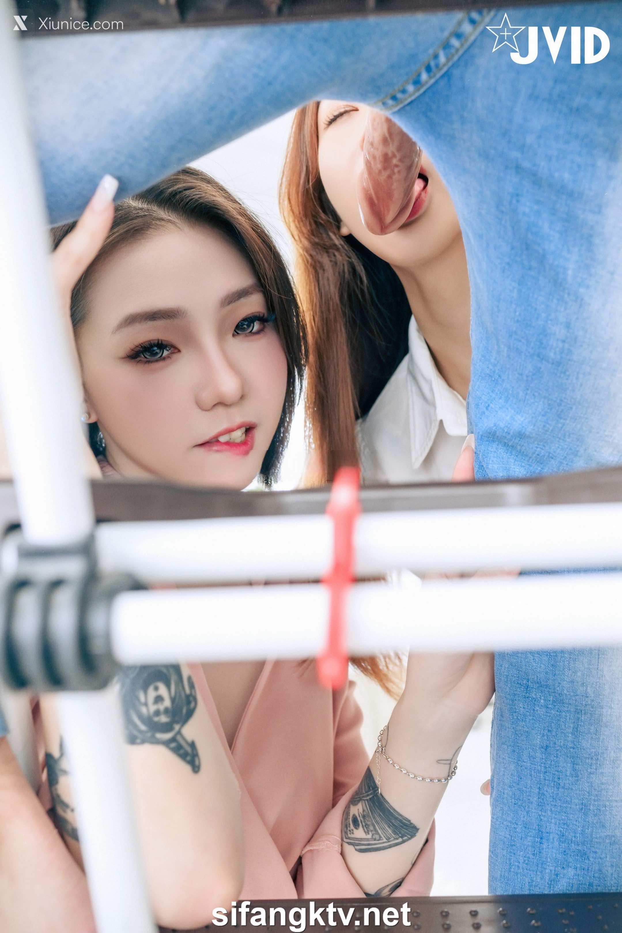 JVID – 婕咪 Juice & 雅捷 – 飢渴姊妹雅捷 X 婕咪用時間停止器侵犯維修工人-沒榨乾是不會停的 第162张
